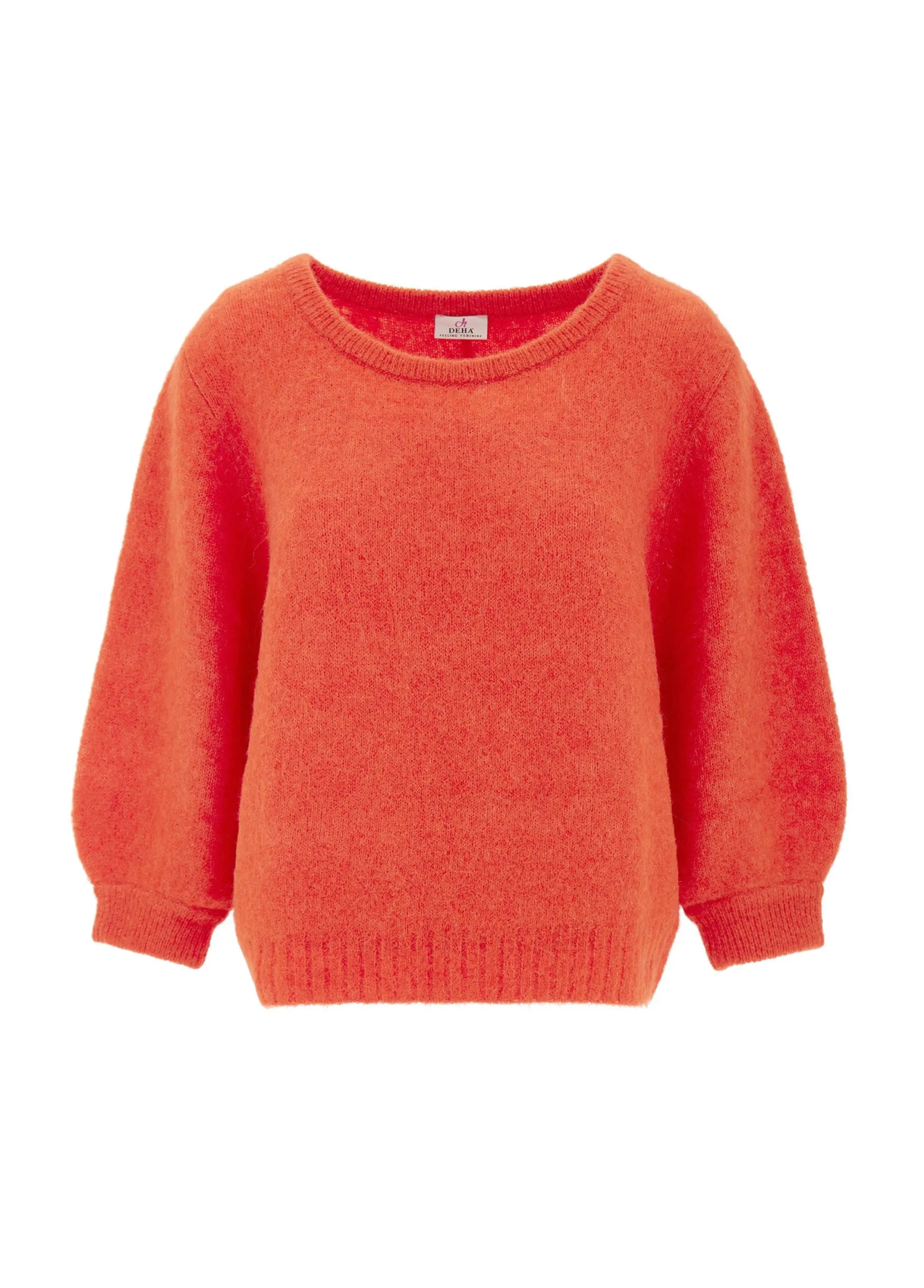 Discount DEHA Alpaca Sweater Orange Autumn Orange