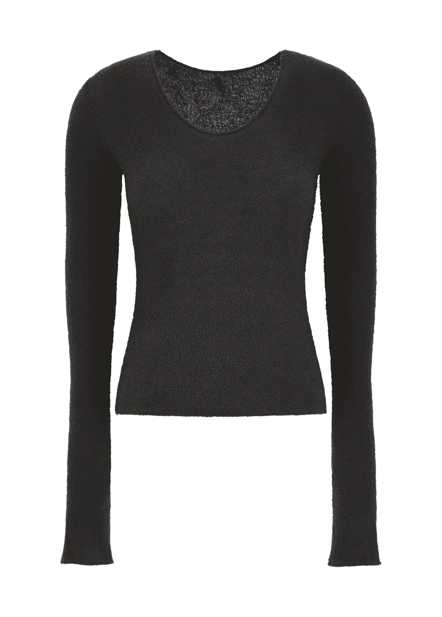 Cheap DEHA Boucle Sweater Black