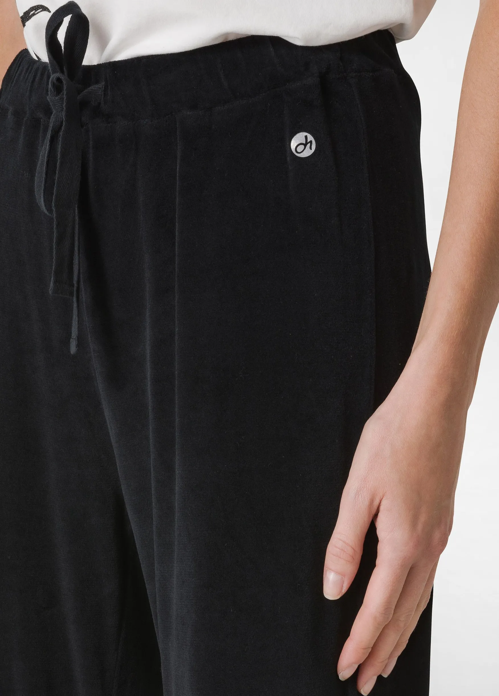 Fashion DEHA Chenille Lounge Pants Black