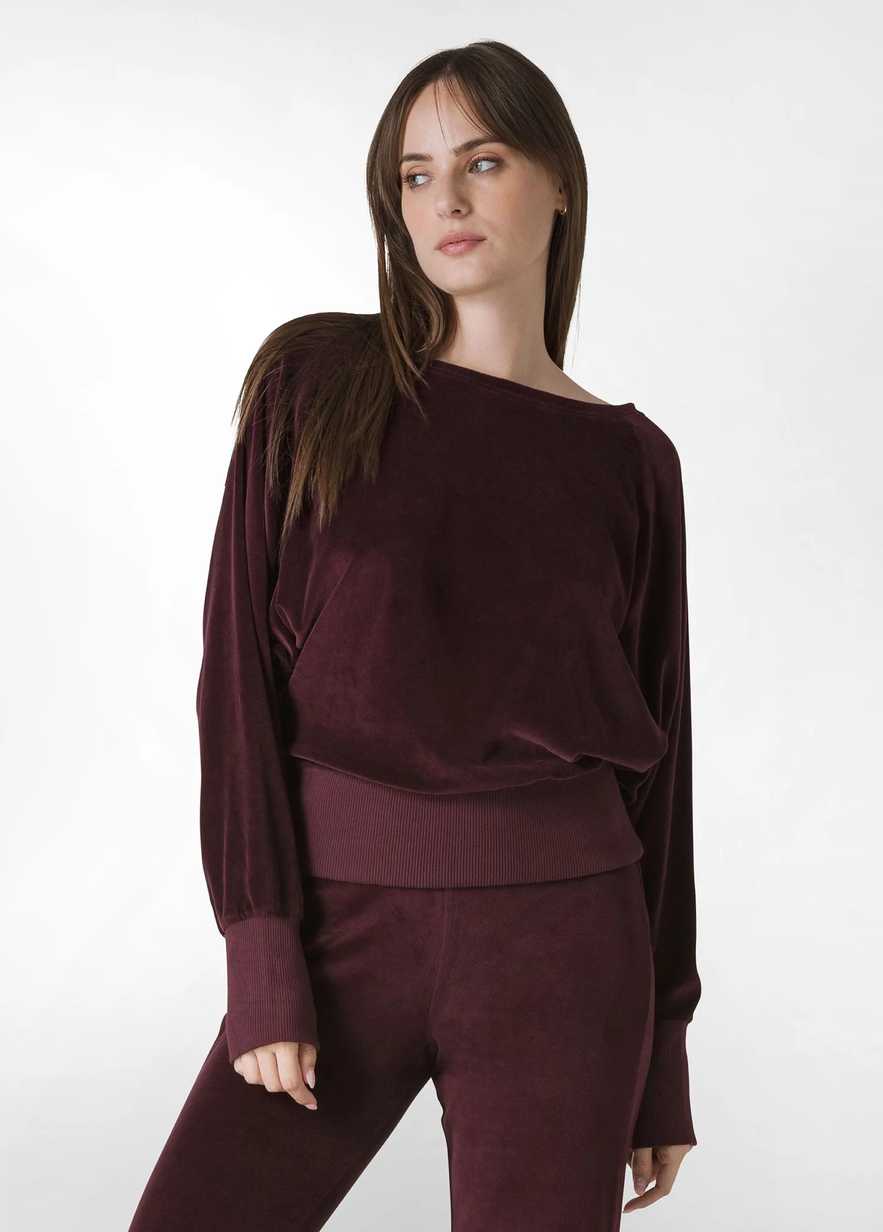Flash Sale DEHA Chenille Lounge Sweatshirt Red Tibetan Red