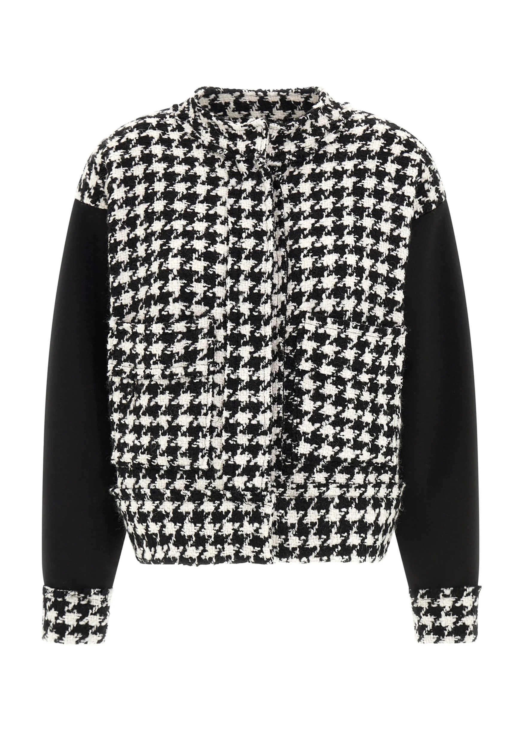 New DEHA Combined Tweed Jacket Black