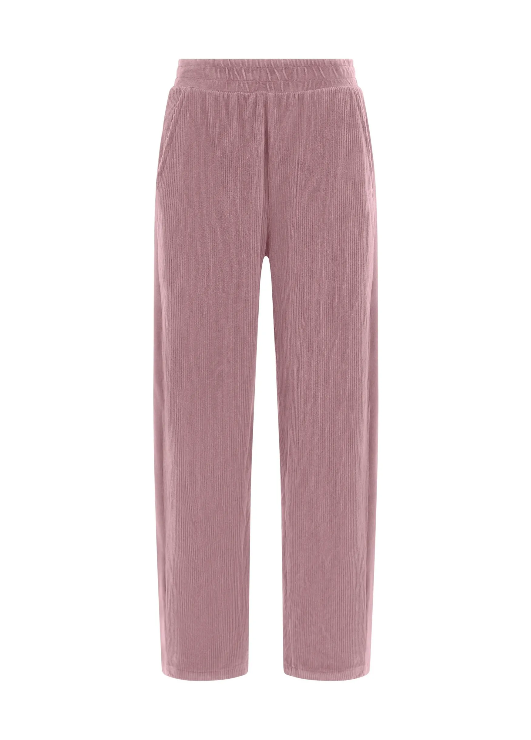 Shop DEHA Corduroy Chenille Pants Pink Deco' Rose