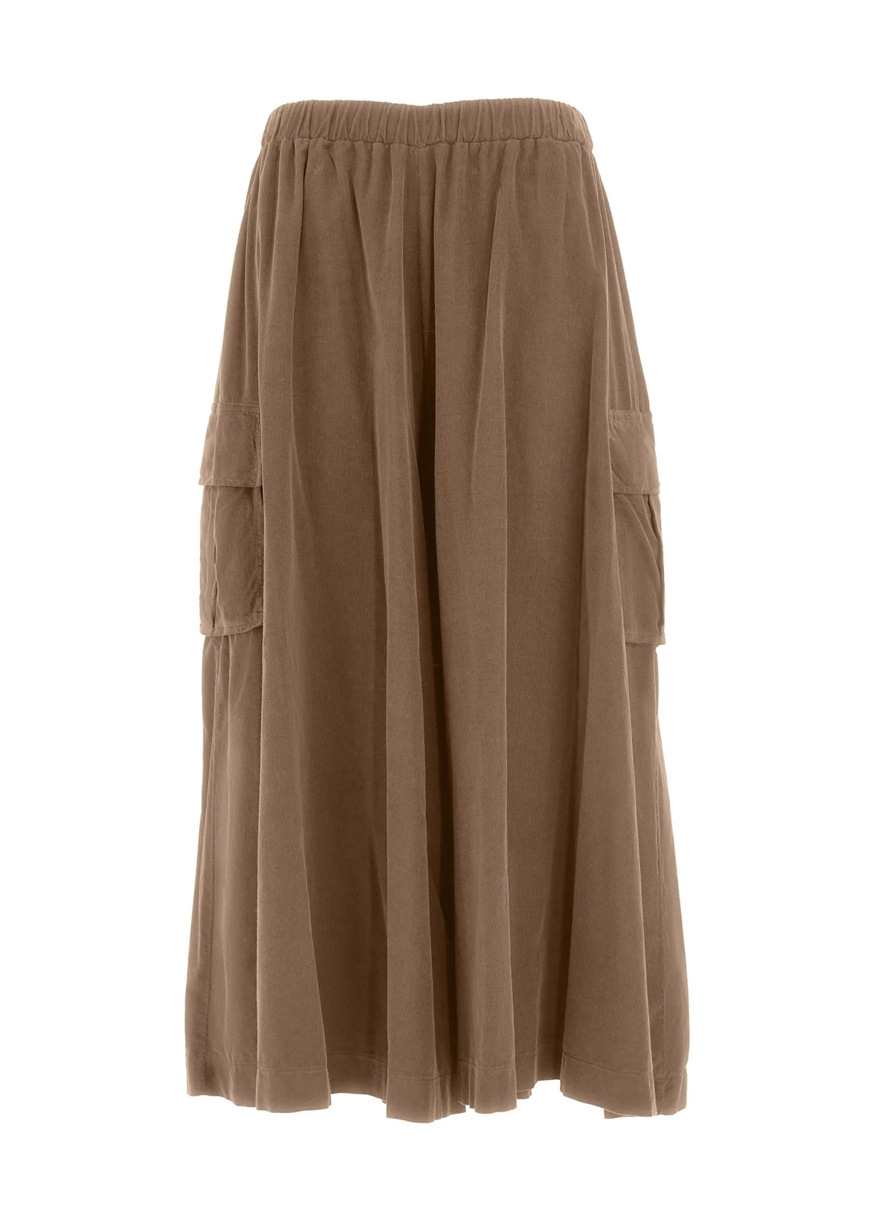 Clearance DEHA Corduroy Coulotte Pants Brown Biscuit Brown
