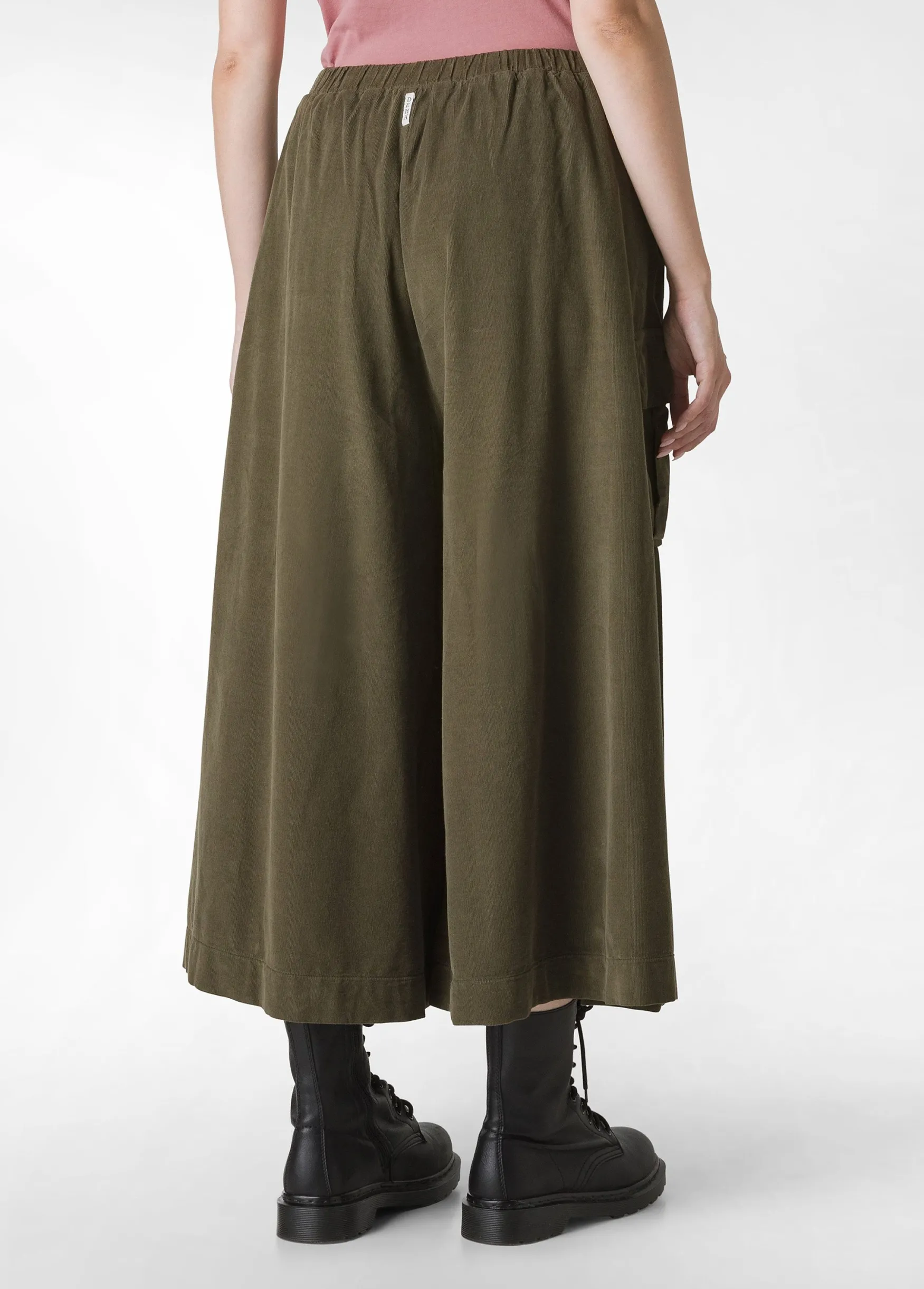 Best Sale DEHA Corduroy Coulotte Pants Green Olive Green