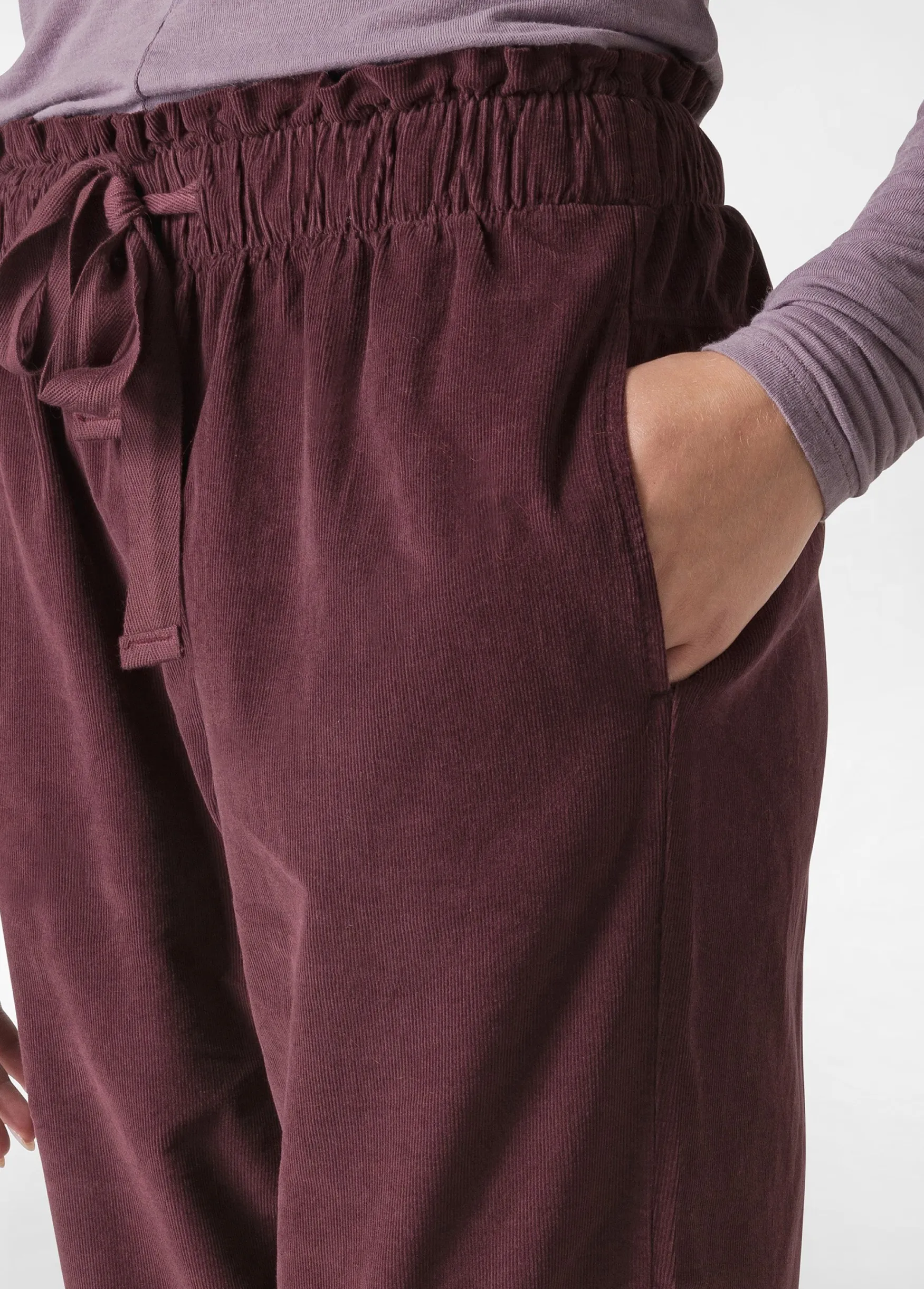 Flash Sale DEHA Corduroy Jogger Pants Red Tibetan Red