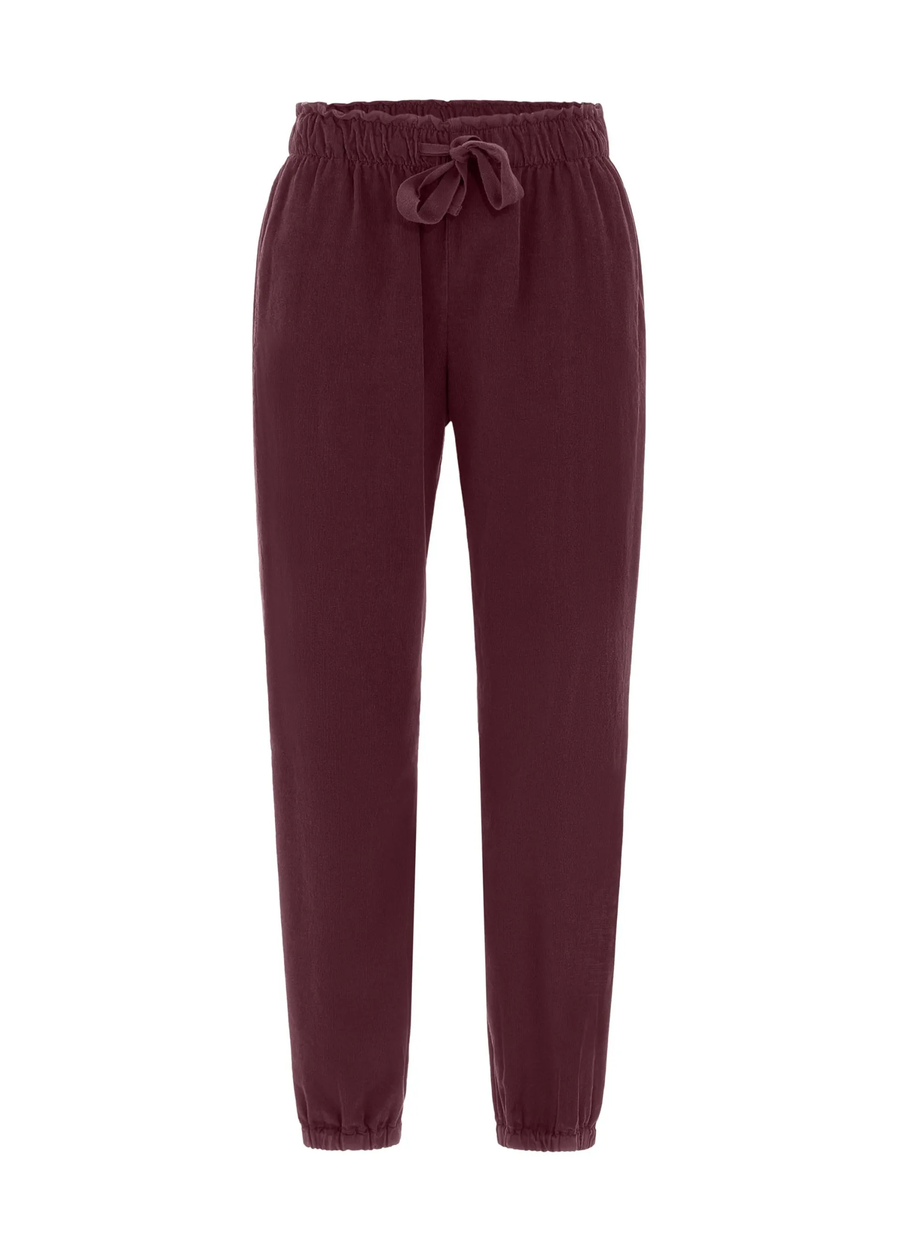 Flash Sale DEHA Corduroy Jogger Pants Red Tibetan Red