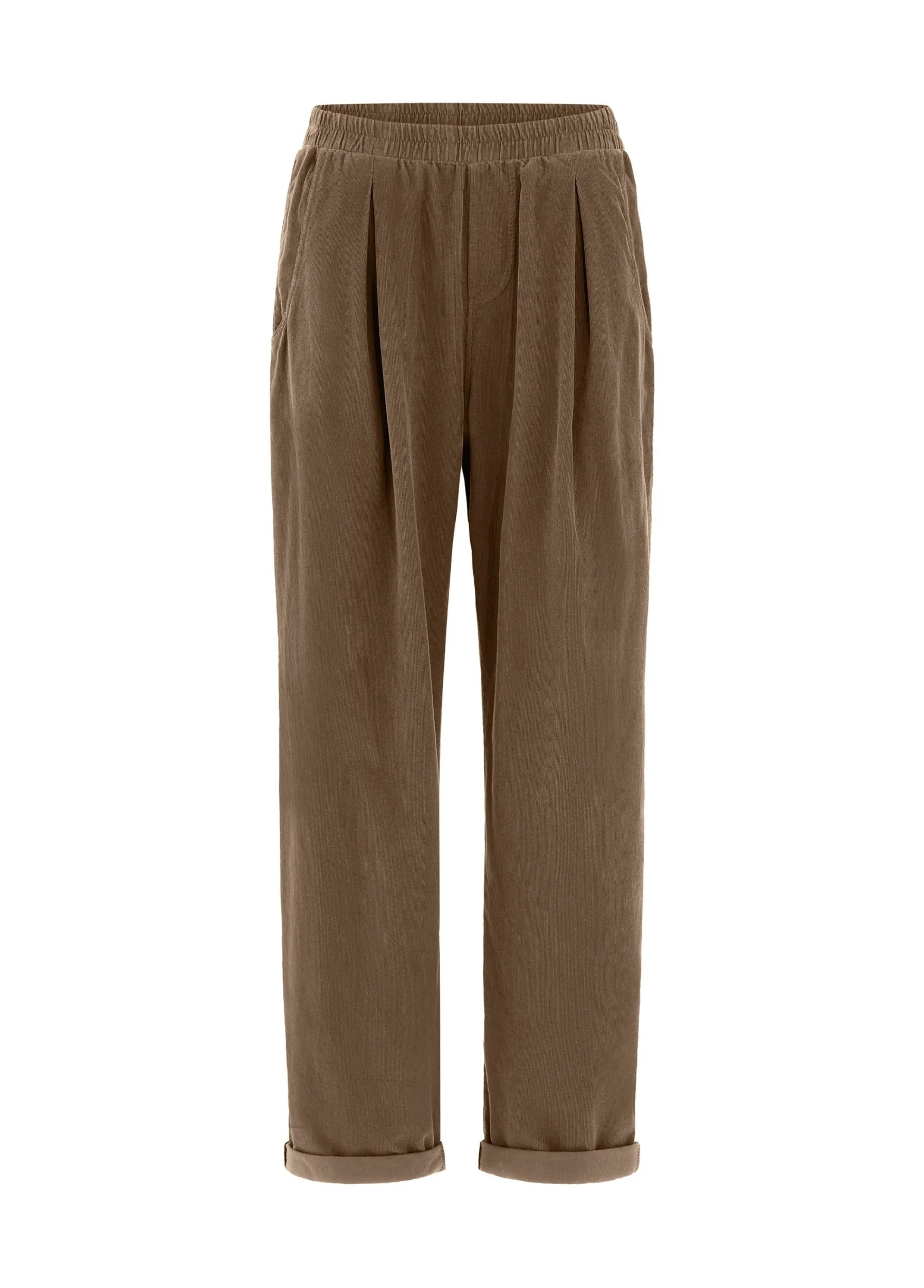 Outlet DEHA Corduroy Relaxed Pants Brown Biscuit Brown
