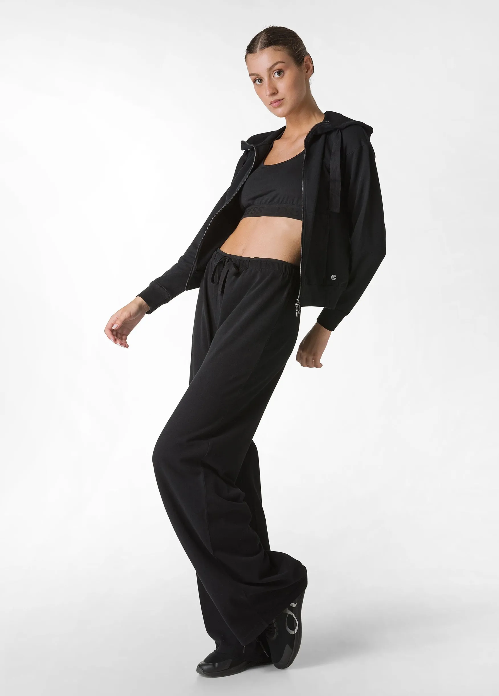 New DEHA Core Full Zip Hoodie Black