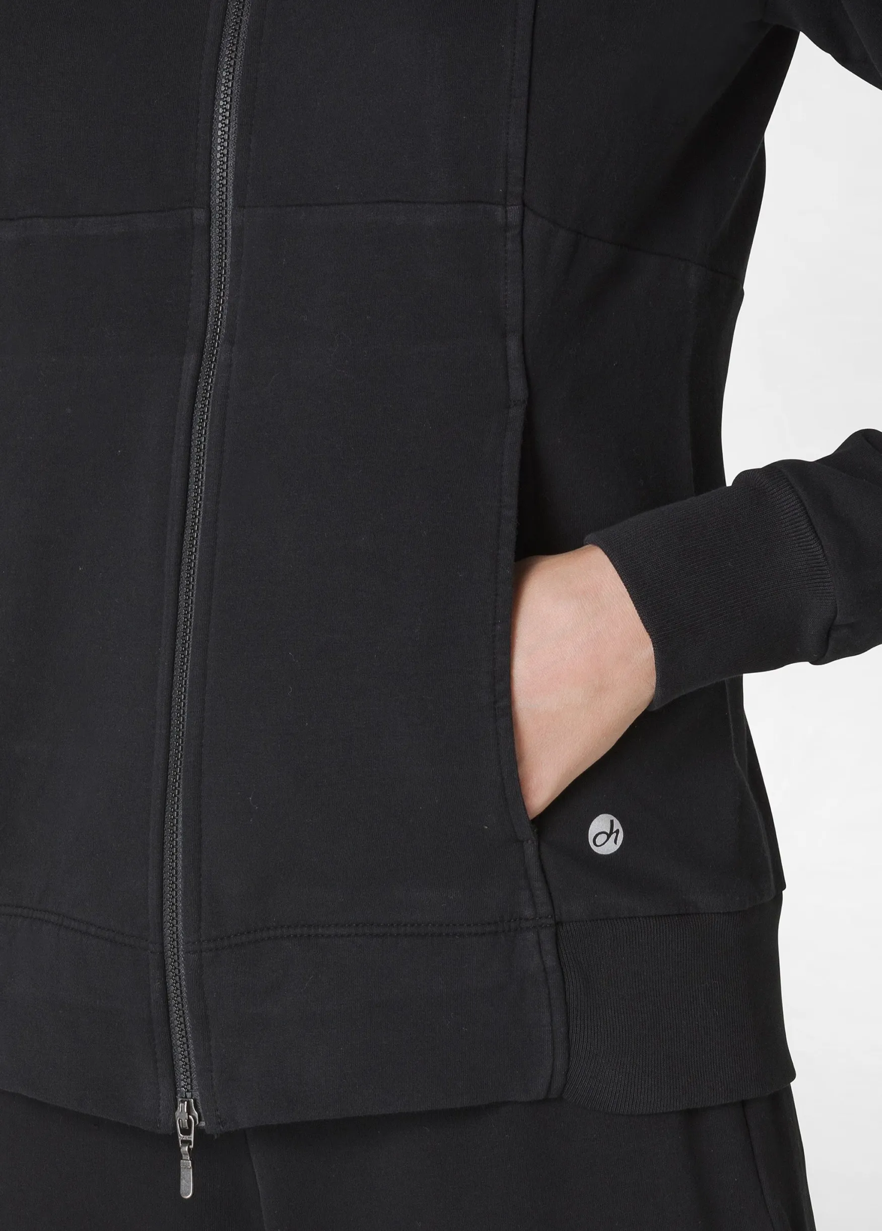 Sale DEHA Core Full Zip Sweatshirt Black