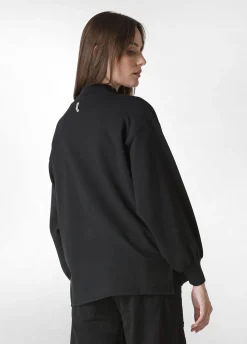 Store DEHA Cosy Graphic Sweatshirt Black