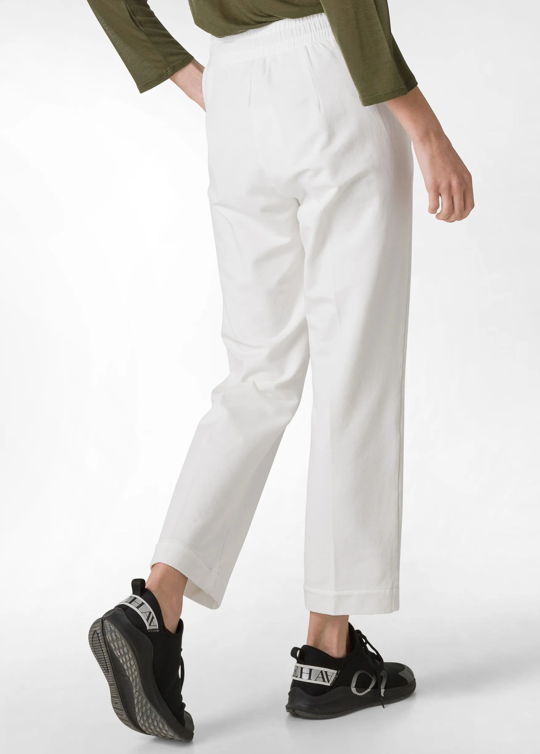 Store DEHA Cosy Straigh Pants White Milk White