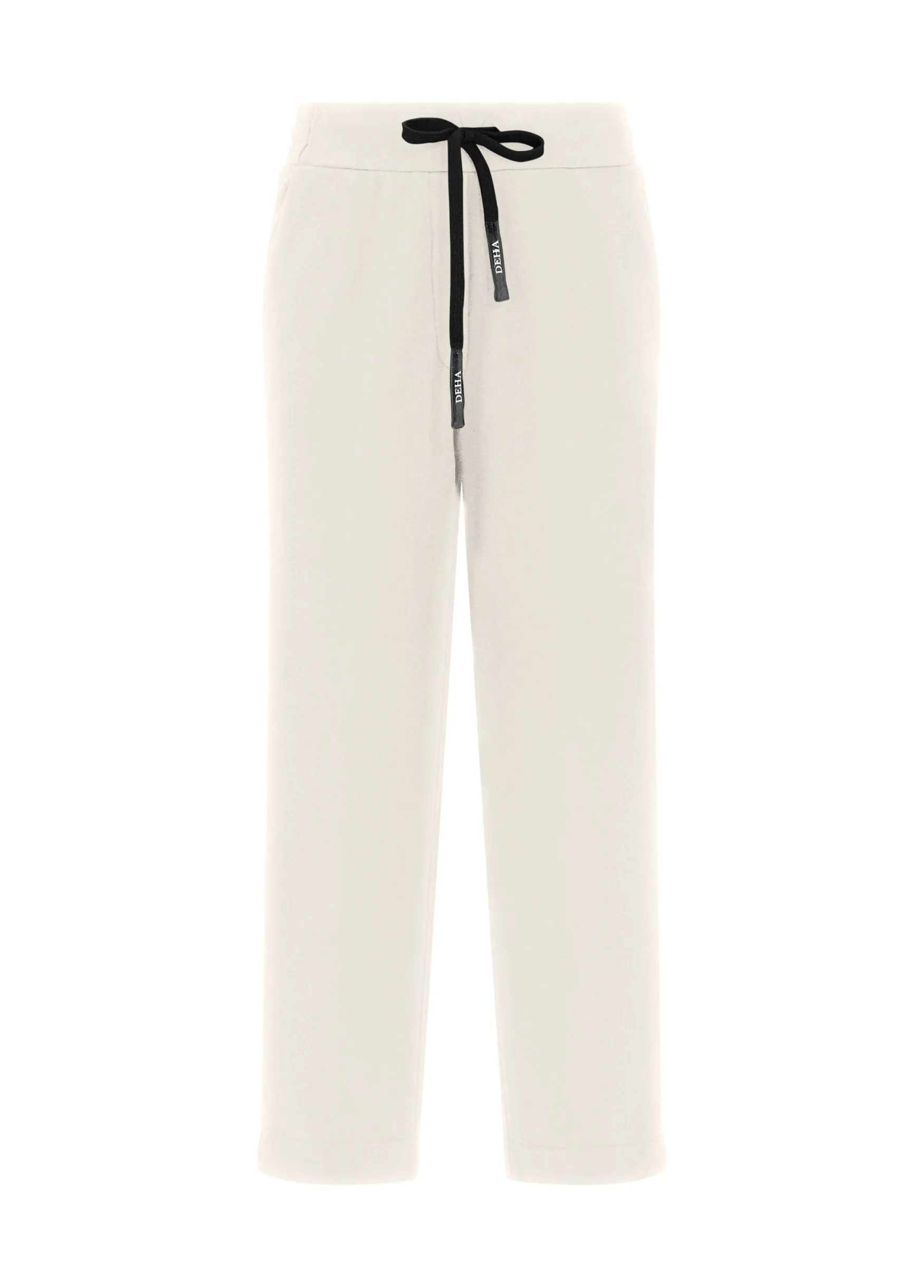 Store DEHA Cosy Straigh Pants White Milk White