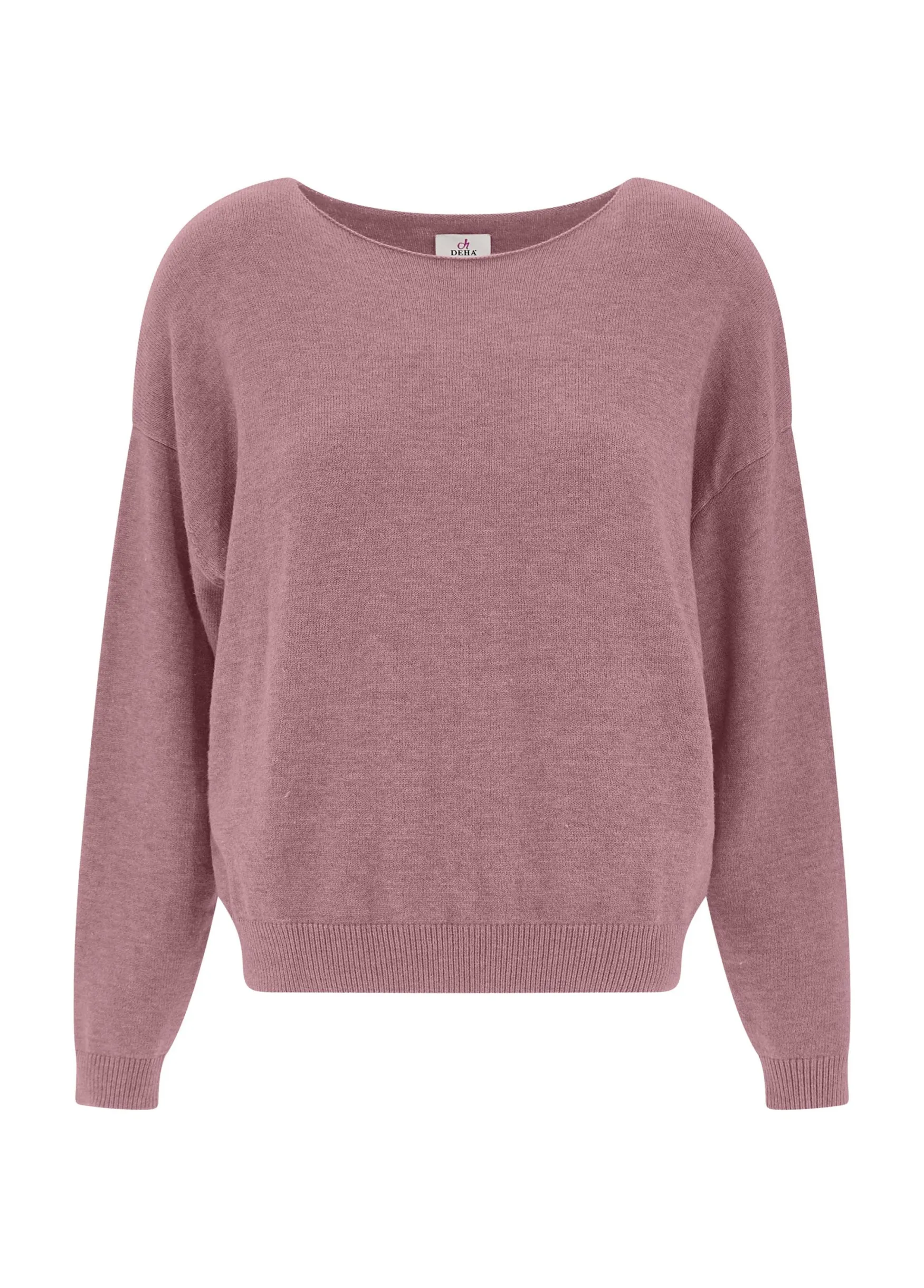 Discount DEHA Crewneck Sweater Pink Deco' Rose