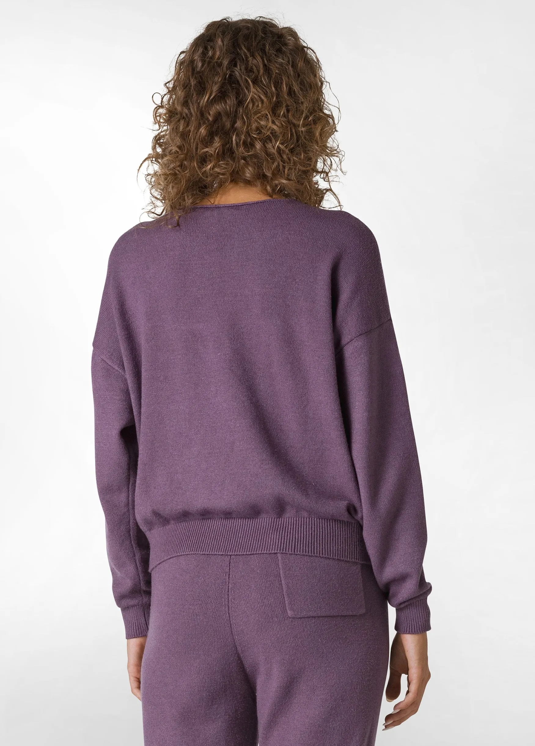 Discount DEHA Crewneck Sweater Pink Deco' Rose
