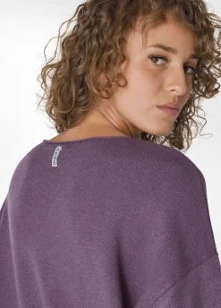 Flash Sale DEHA Crewneck Sweater Purple Purple Violet