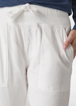 Online DEHA Drawstring Corduroy Pants White Milk White