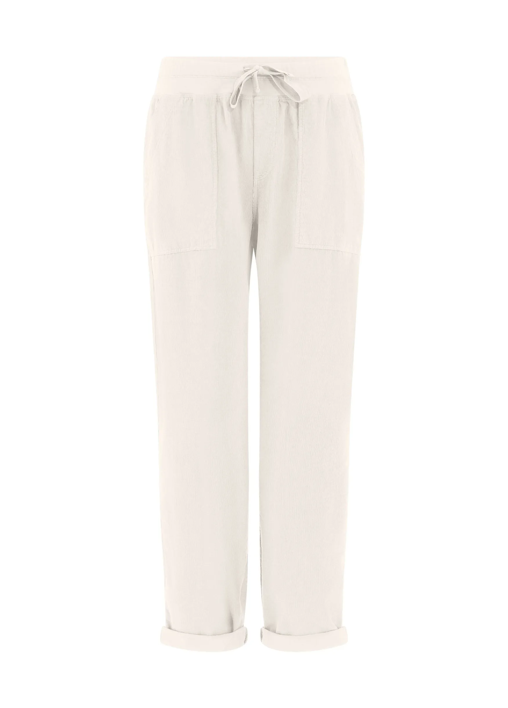 Online DEHA Drawstring Corduroy Pants White Milk White