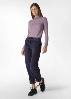 Cheap DEHA Drawstring Corduroy Pants Red Tibetan Red