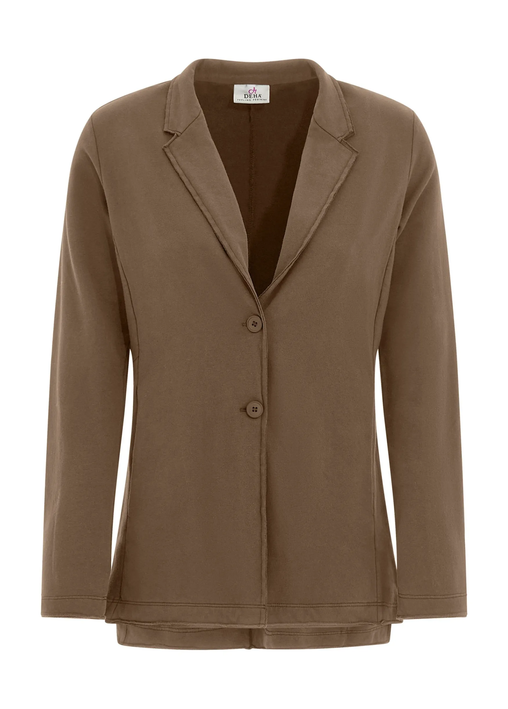 Online DEHA Fleece Blazer Brown Biscuit Brown