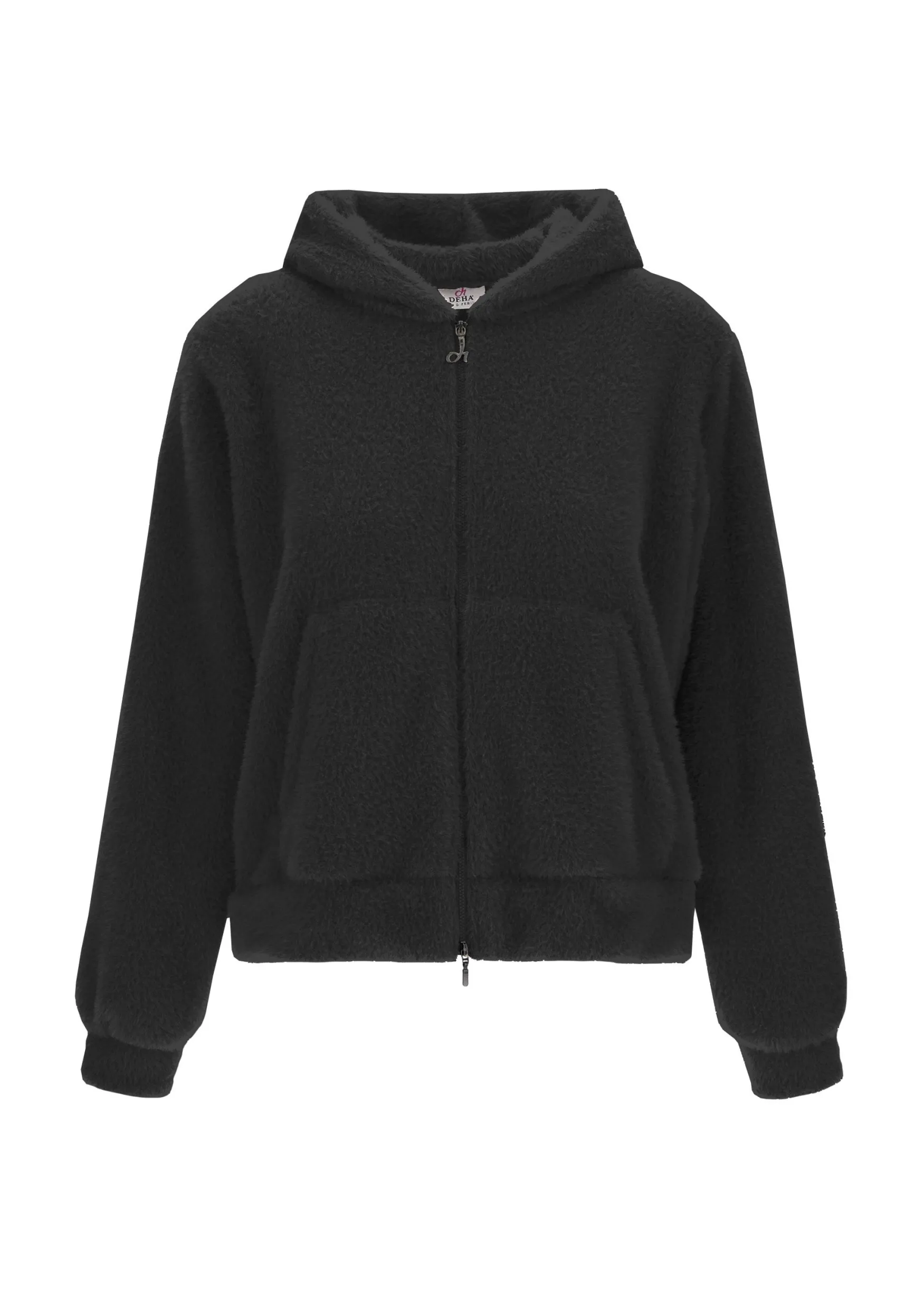 Best Sale DEHA Fluffy Hoodie Black