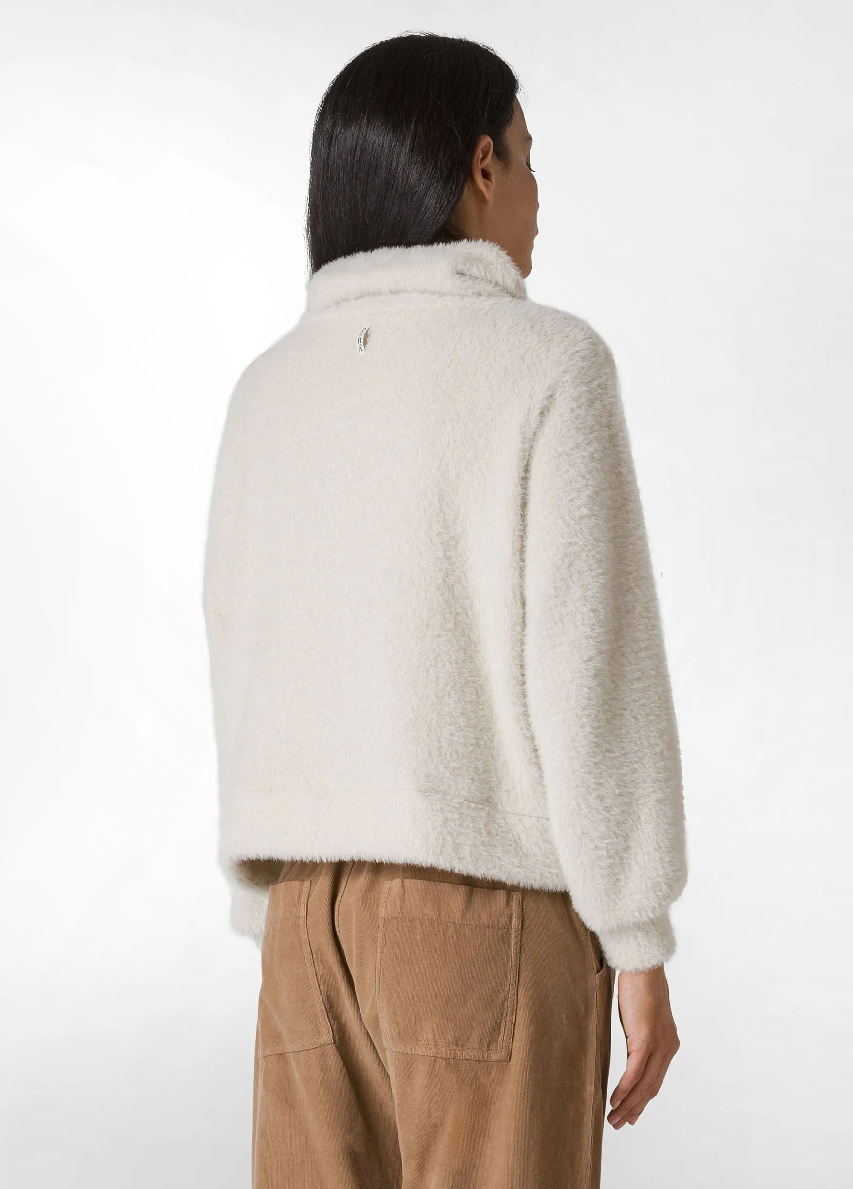 Flash Sale DEHA Fluffy Sweatshirt White Milk White