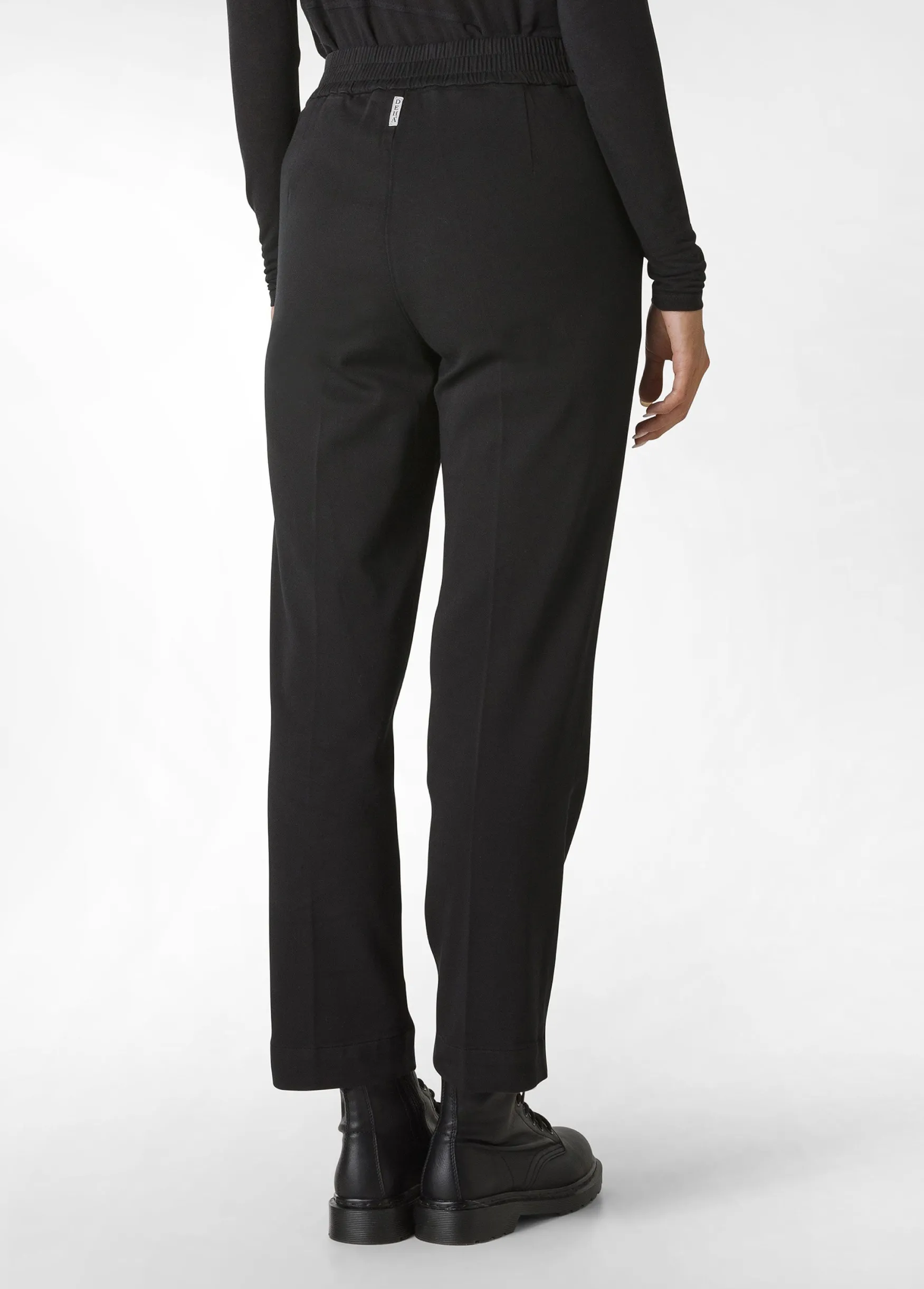 New DEHA Gabardine Straight Pants Black