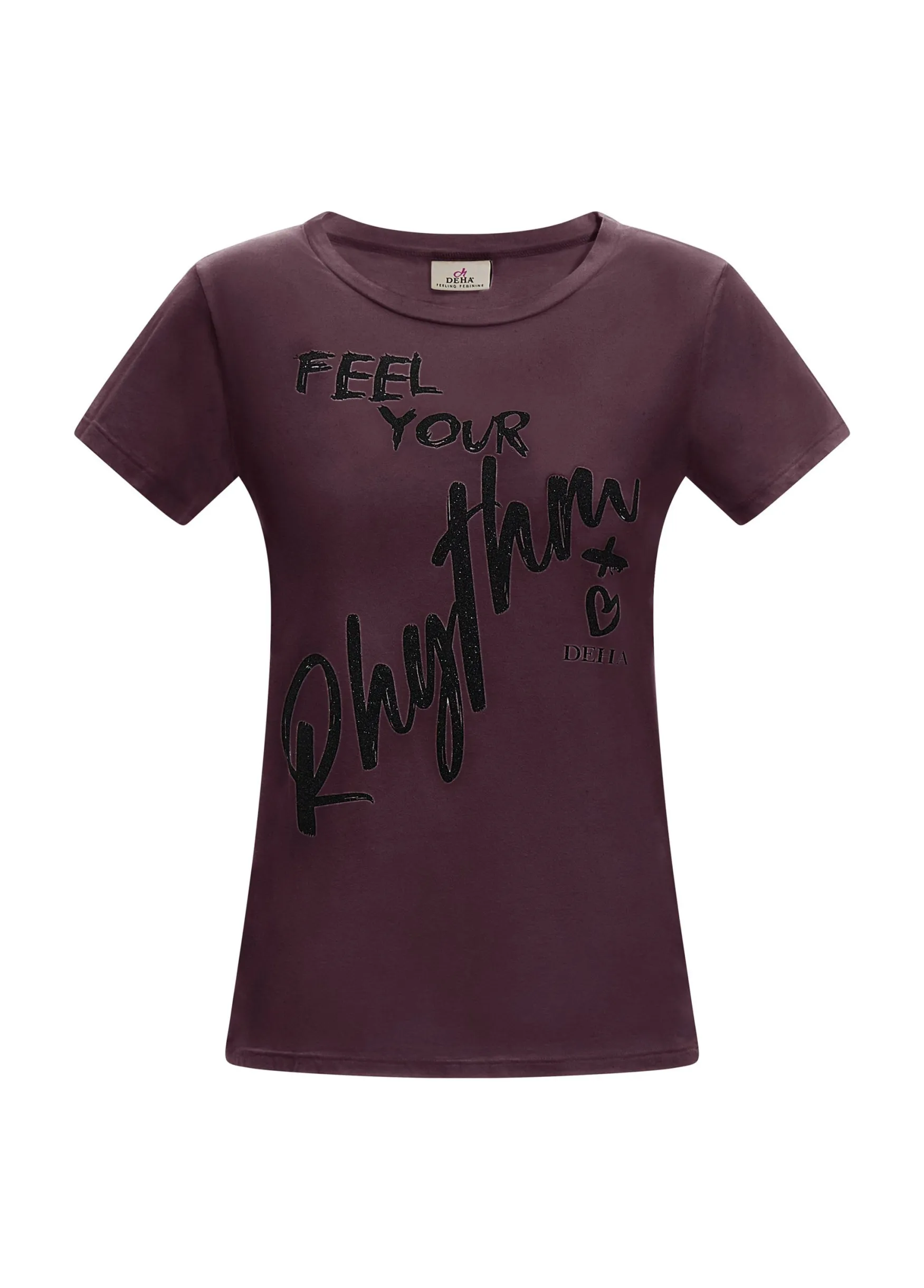 Discount DEHA Graphic Stretch T-Shirt Red Tibetan Red