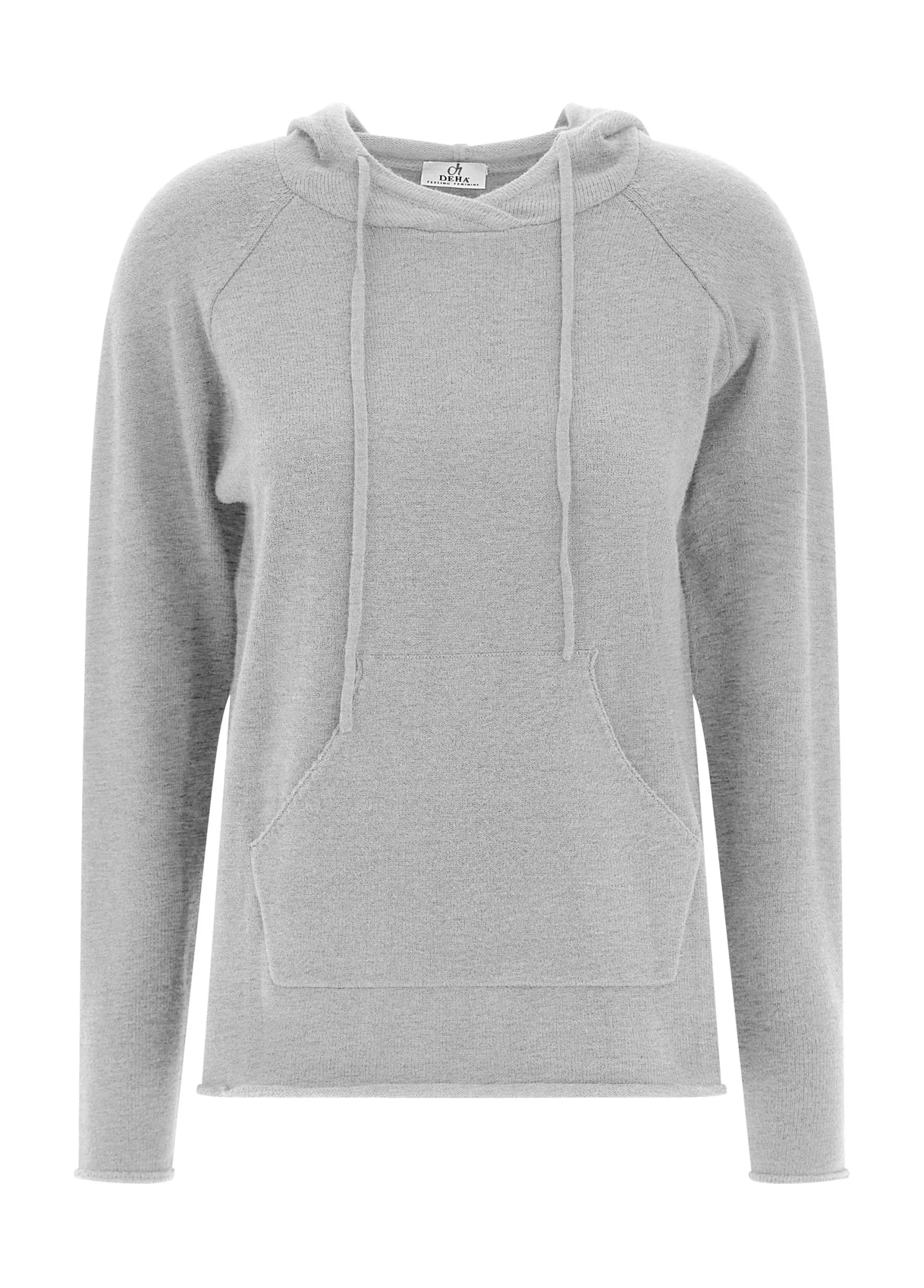 Fashion DEHA Hooded Sweater Grey Grey Melange