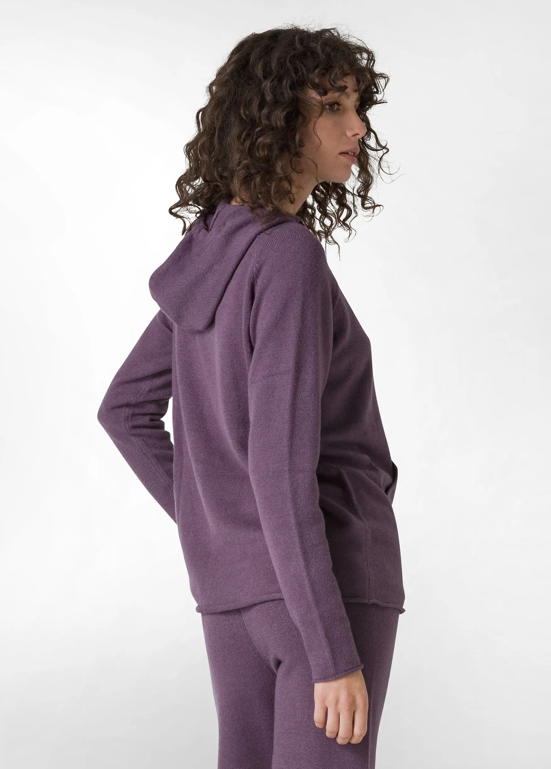 Cheap DEHA Hooded Sweater Purple Purple Violet