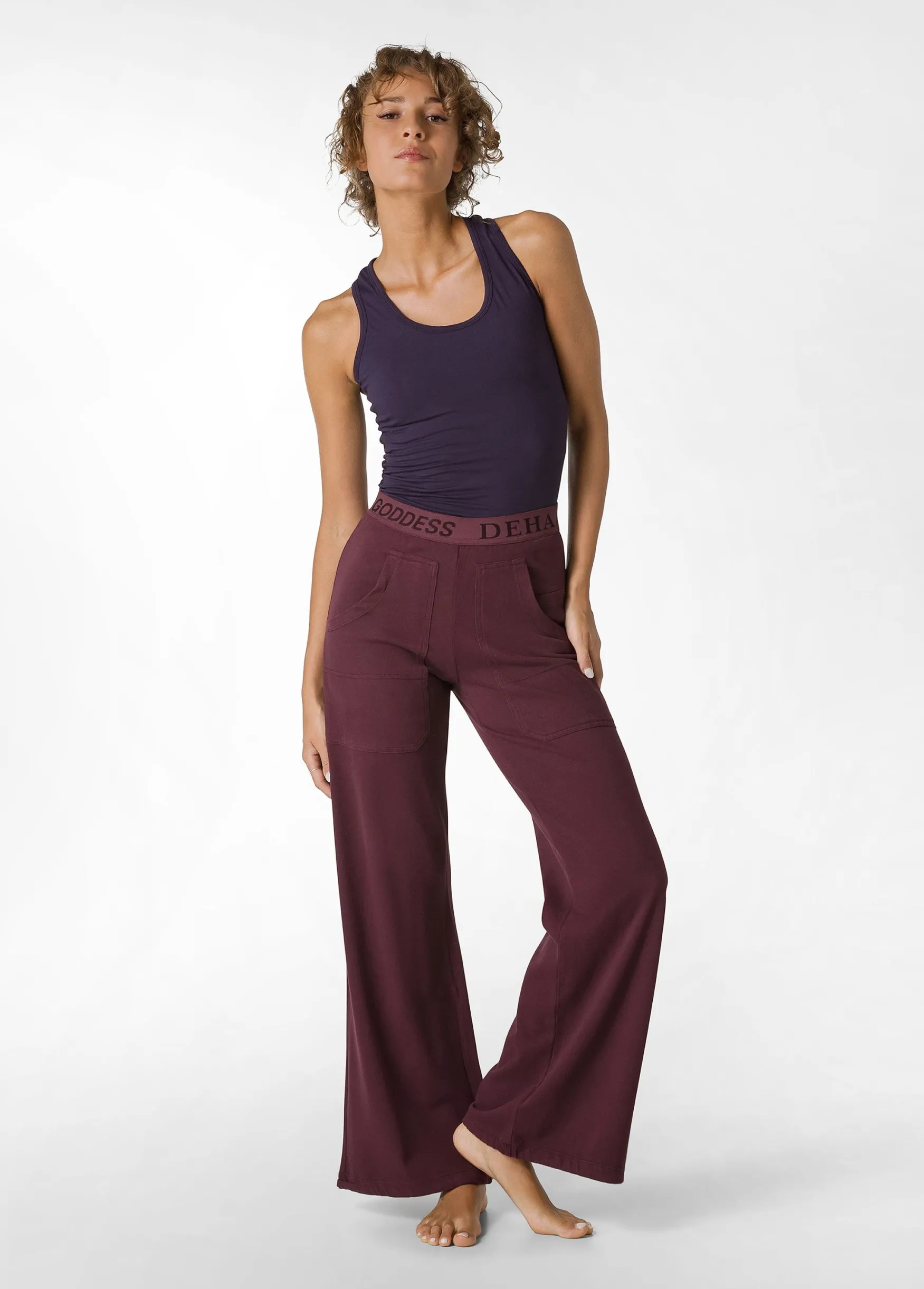 Online DEHA Jersey Magnum Pants Red Tibetan Red