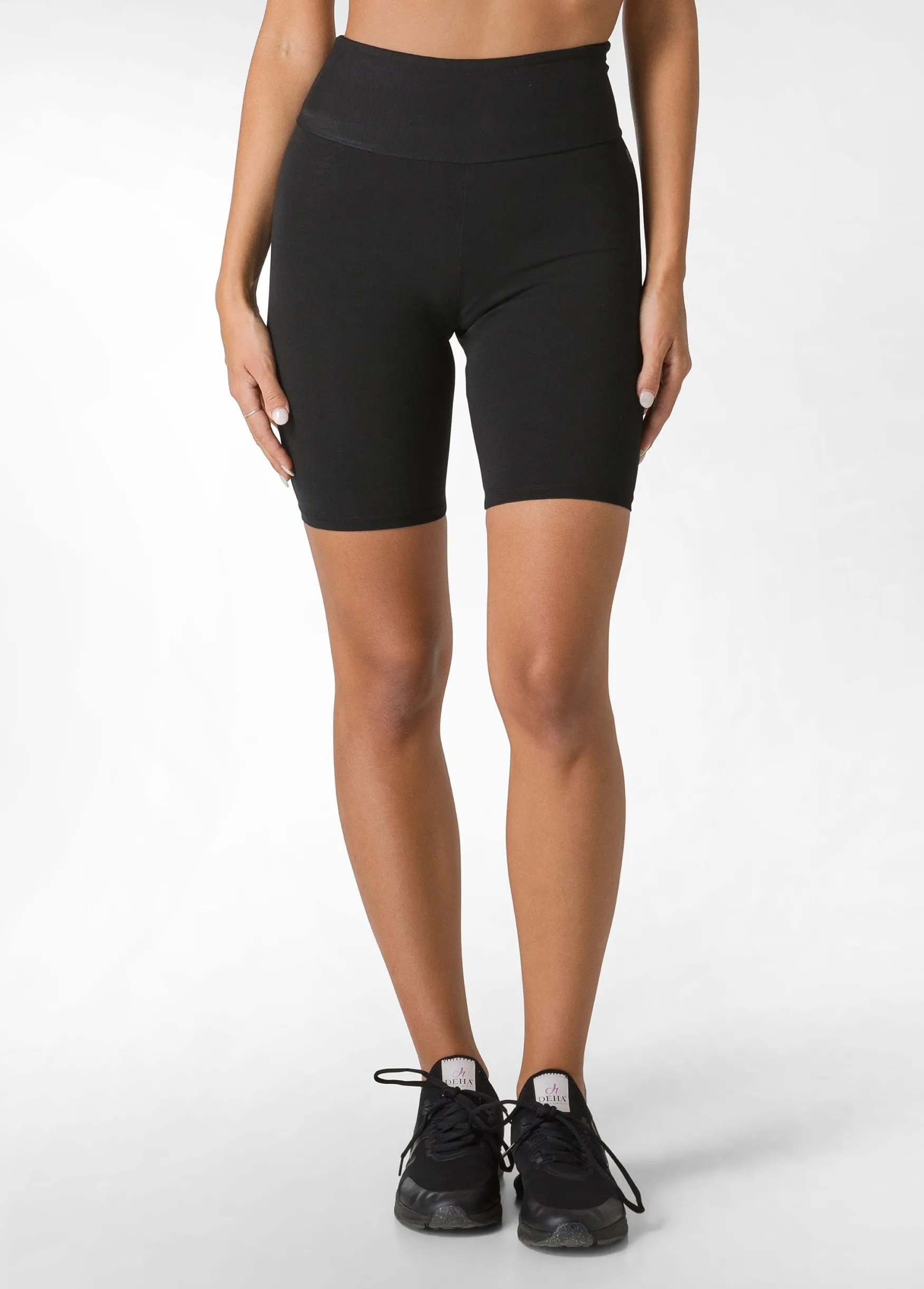 Best Sale DEHA Jersey Stretch Biker Shorts Black