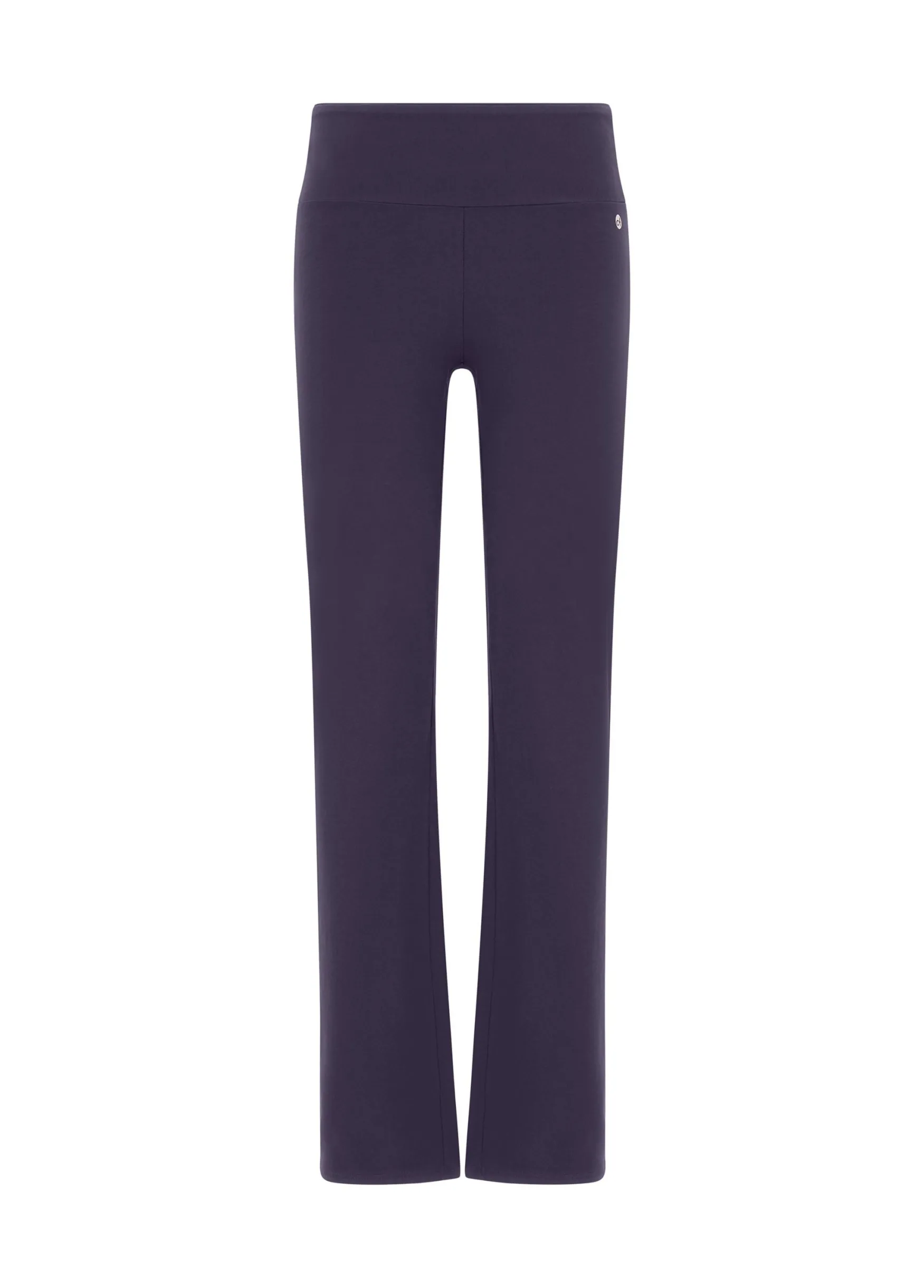 Fashion DEHA Jersey Tight Pants Purple Aubergine Violet