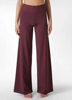 Cheap DEHA Jersey Wide Leg Pants Grey Grey Melange