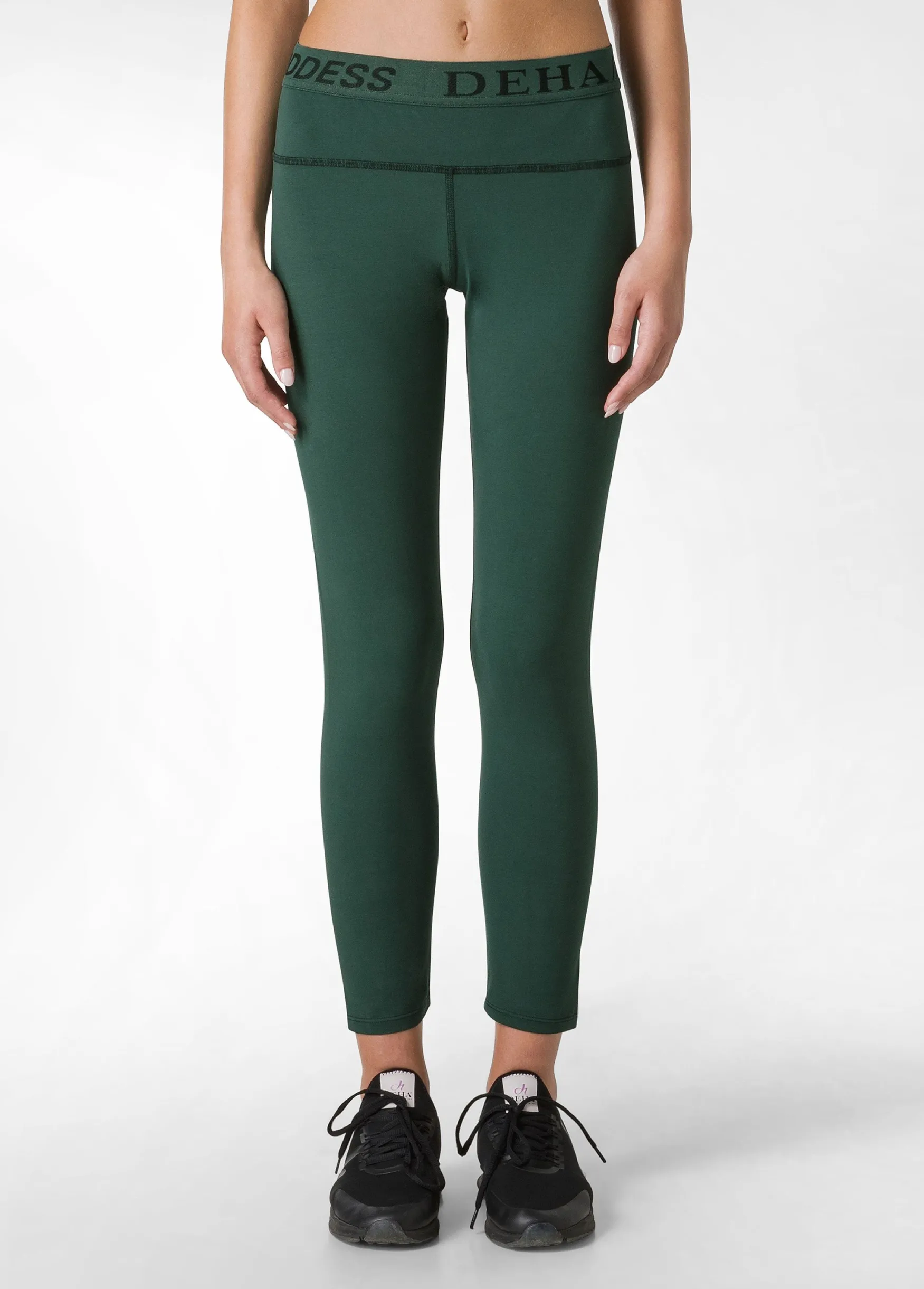 Flash Sale DEHA Logo Leggings Green Forest Green