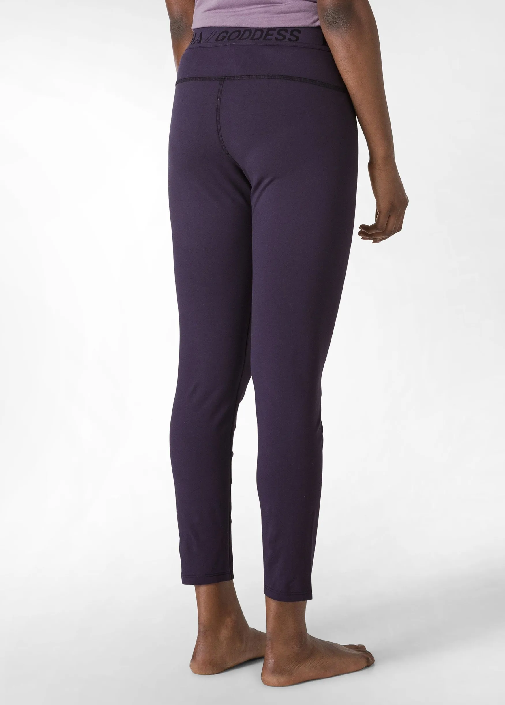 New DEHA Logo Leggings Purple Aubergine Violet