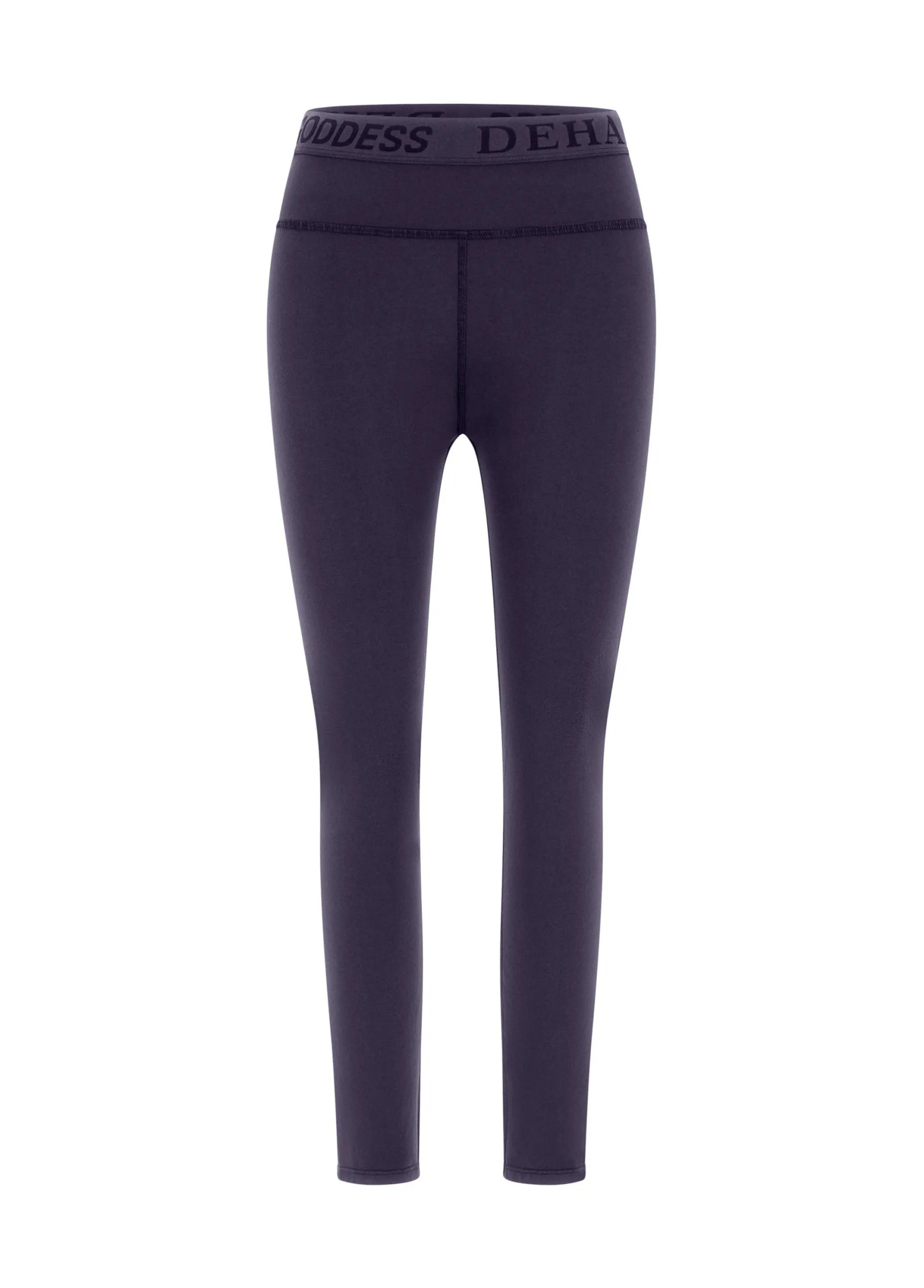 New DEHA Logo Leggings Purple Aubergine Violet