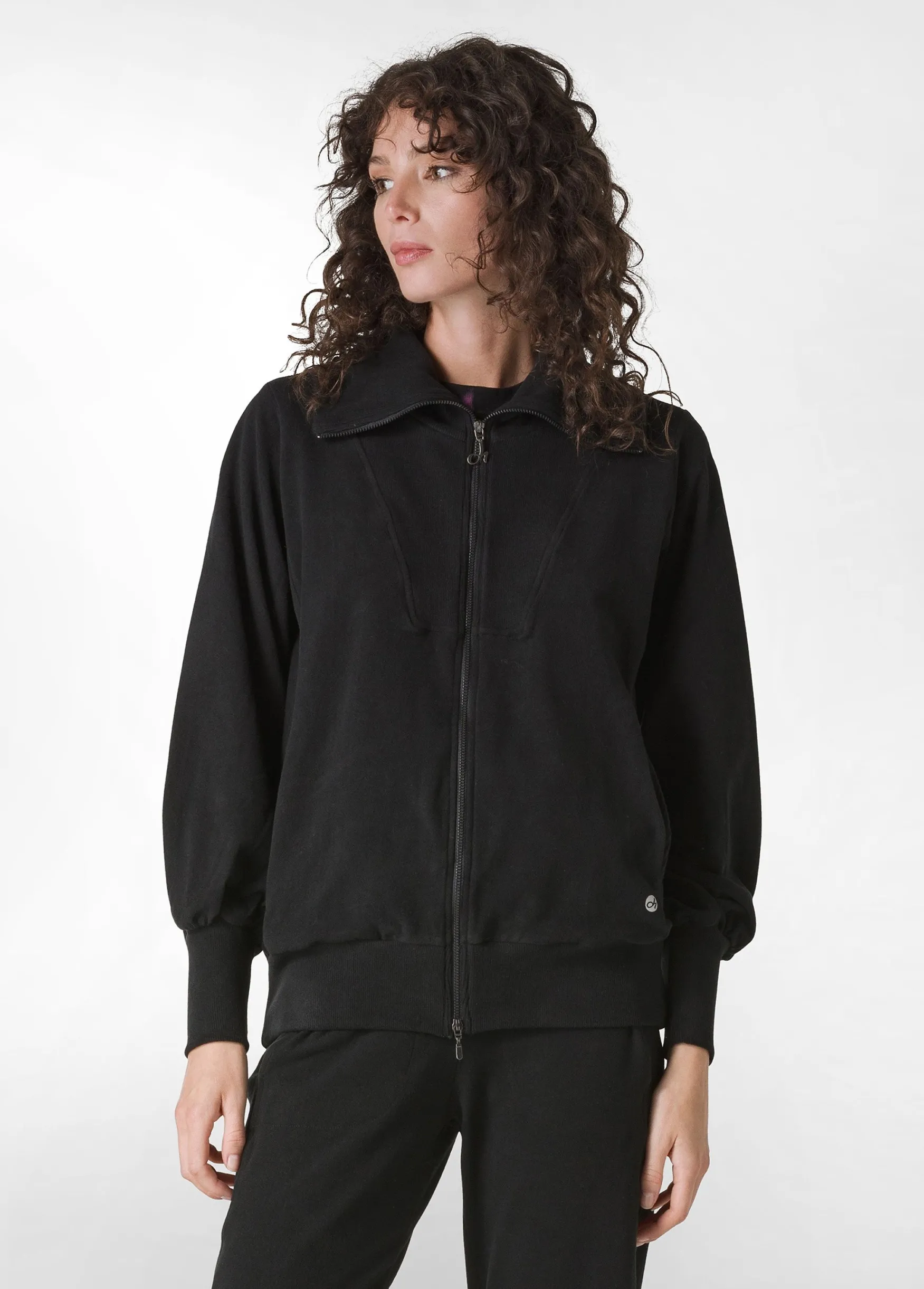New DEHA Lounge Polar Fleece Jacket Black