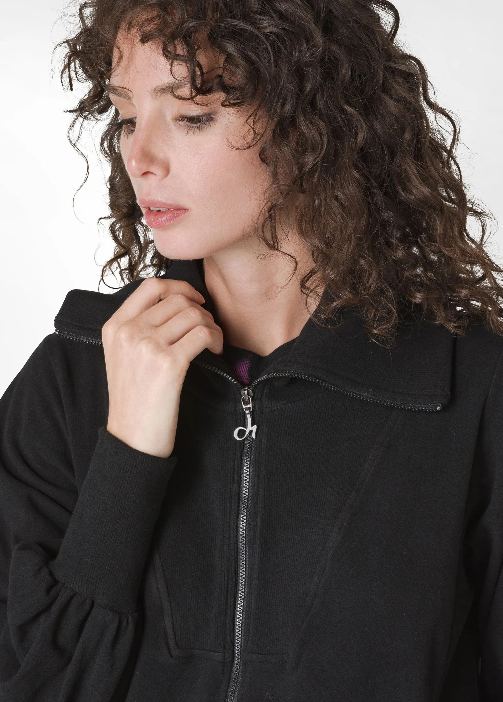 New DEHA Lounge Polar Fleece Jacket Black