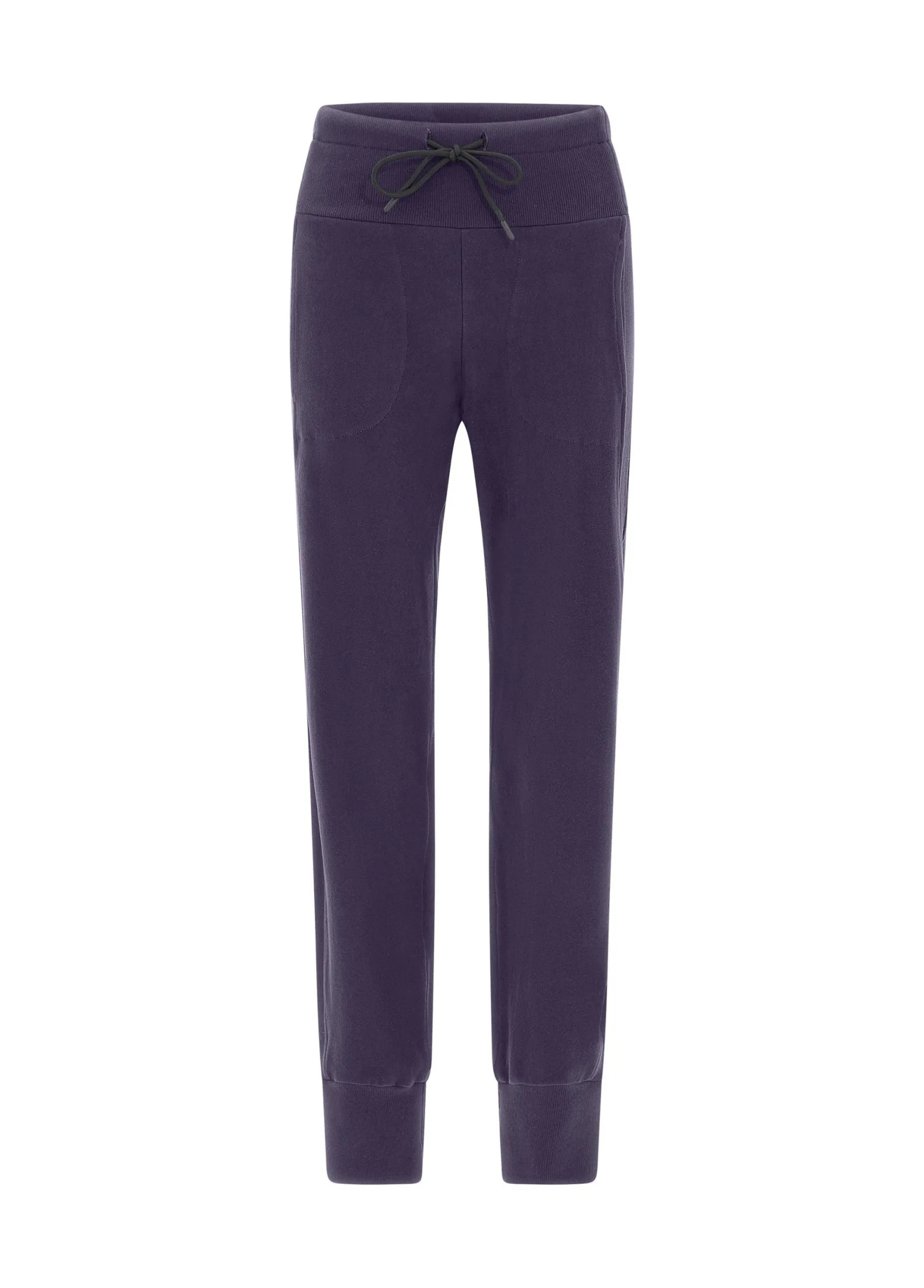 Hot DEHA Lounge Polar Fleece Jogger Purple Aubergine Violet