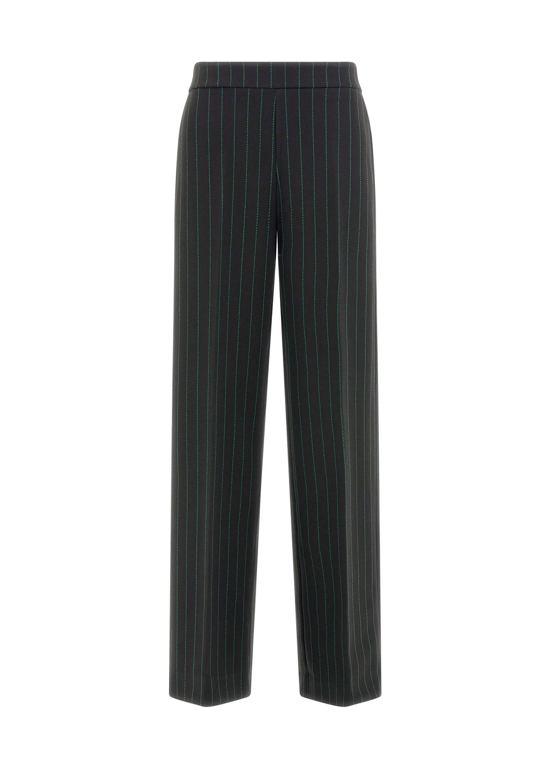 Outlet DEHA Pinstriped Wide Leg Pants Black