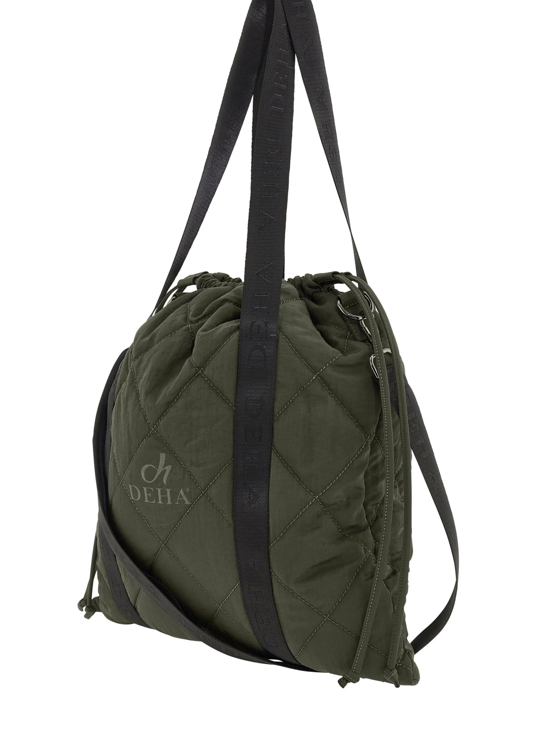 Cheap DEHA Quilted Shopping Bag Green Olive Green