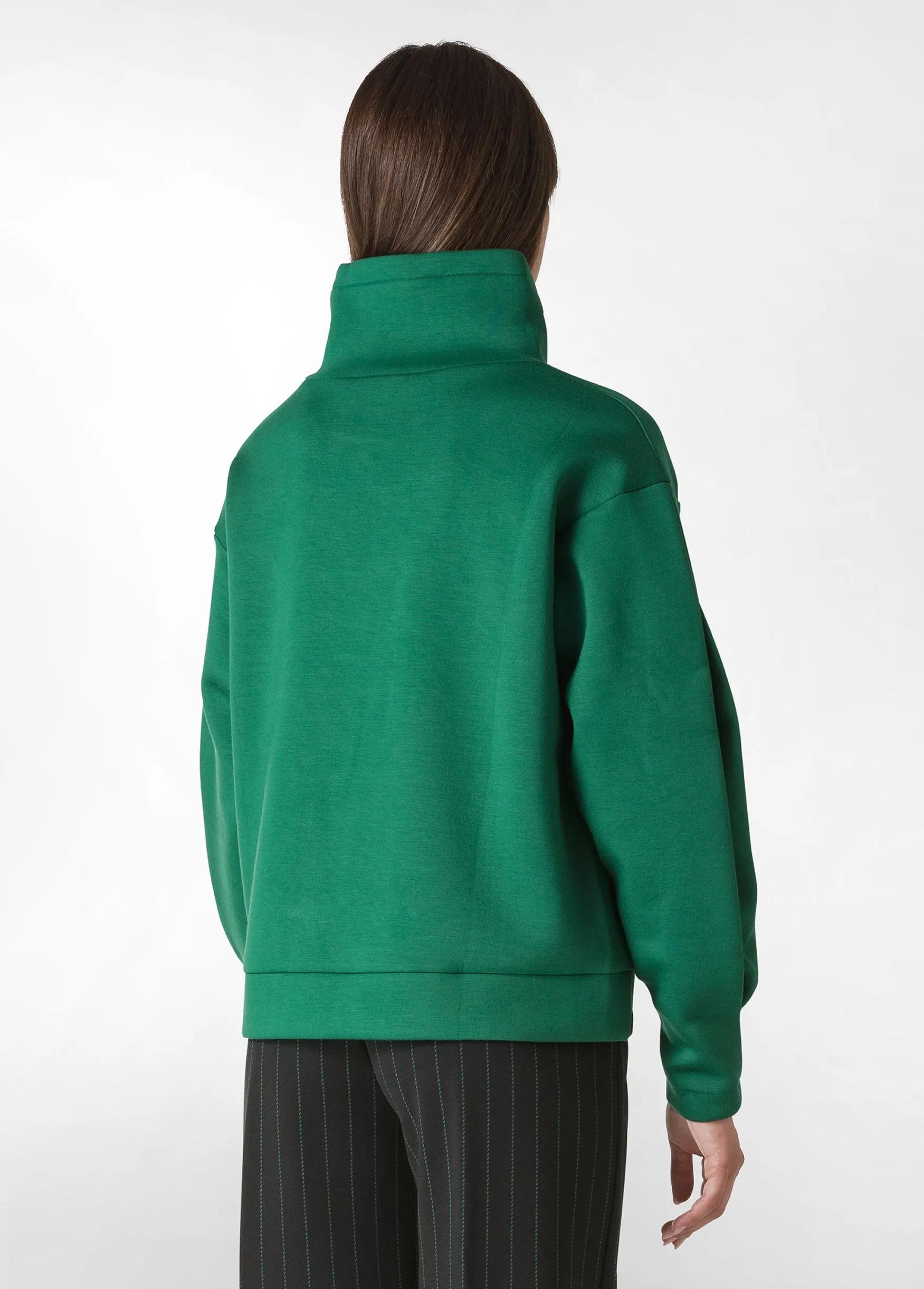 Cheap DEHA Scuba High Neck Sweatshirt Green Grass Green