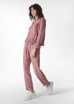Clearance DEHA Soft Velvety Coruroy Jacket Pink Deco' Rose