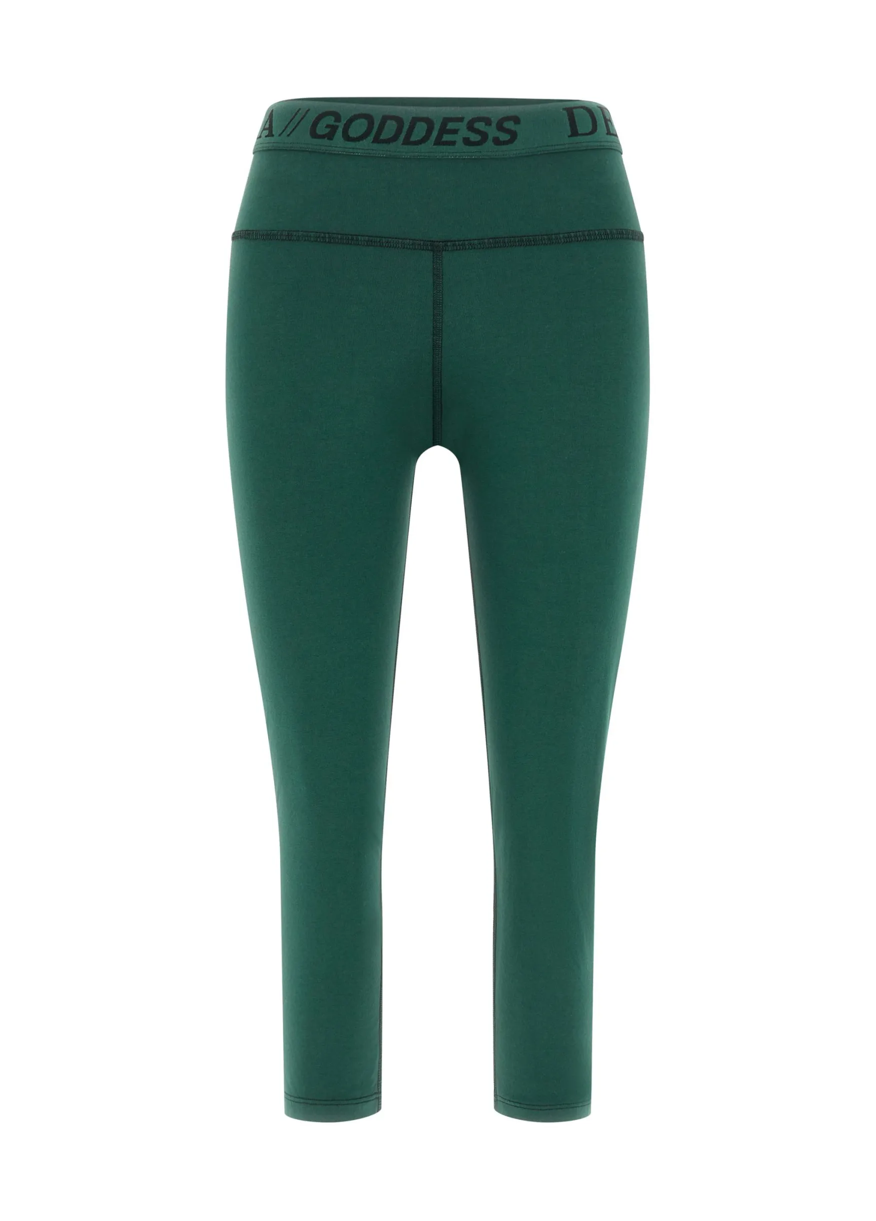 Sale DEHA Stretch 7/8 Leggings Green Forest Green