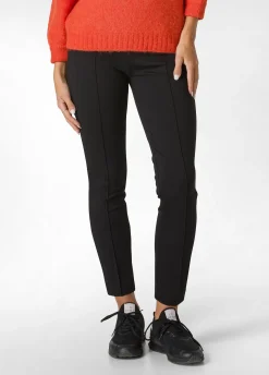 Clearance DEHA Textured Straighr Pants Brown Biscuit Brown