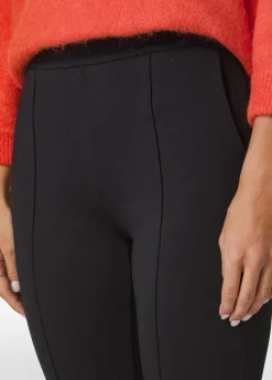 Clearance DEHA Textured Straighr Pants Brown Biscuit Brown