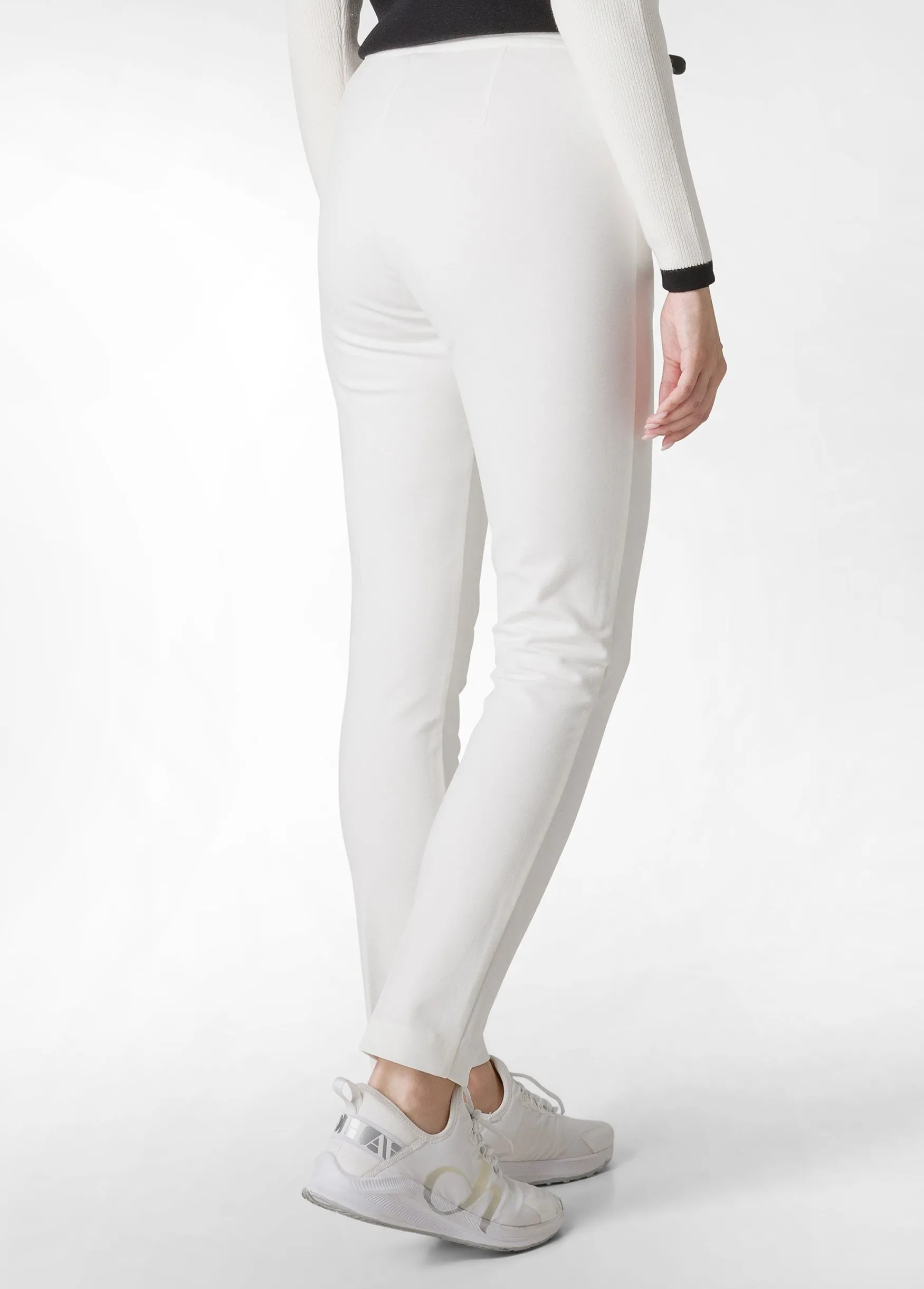 Outlet DEHA Textured Straighr Pants White Milk White