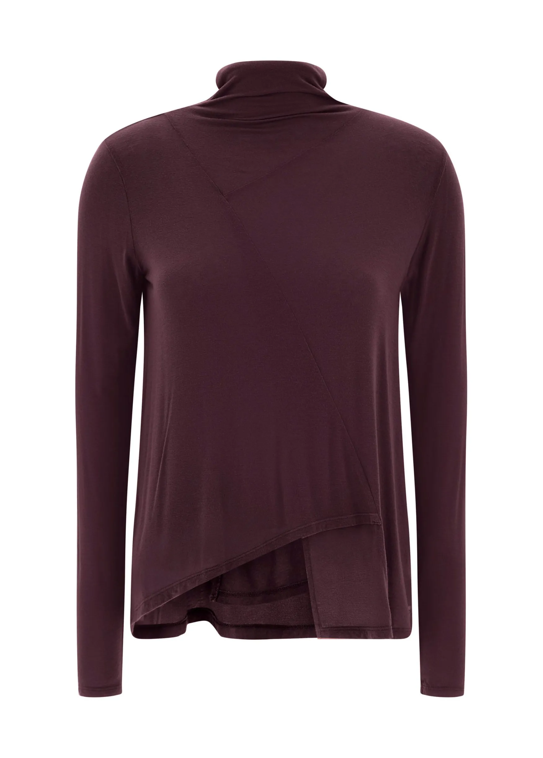Cheap DEHA Wooly High Neck T-Shirt Red Tibetan Red