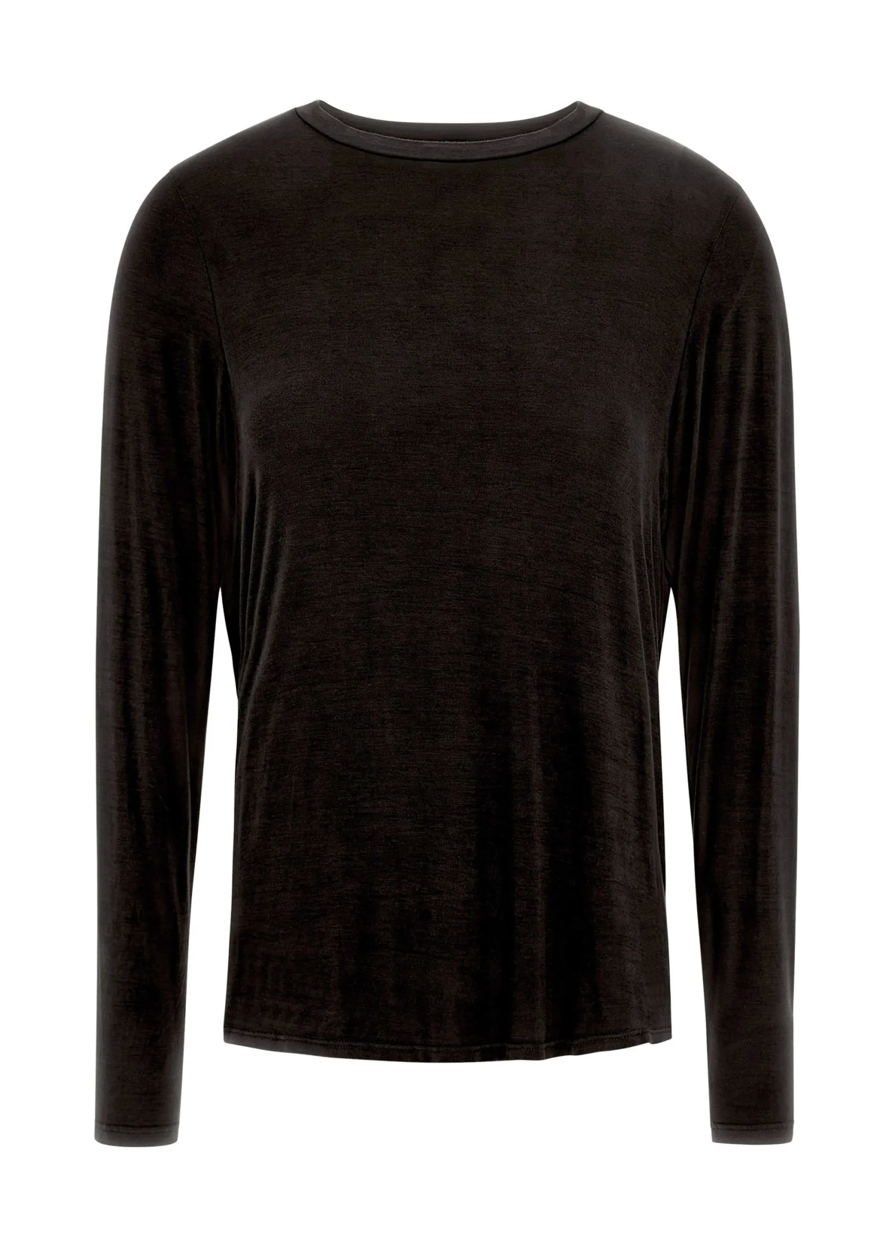 Best DEHA Yoga Long Sleeve T-Shirt Black