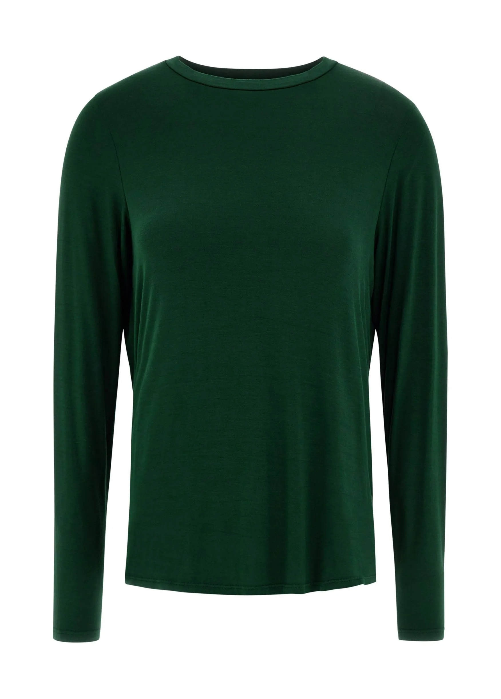 Clearance DEHA Yoga Long Sleeve T-Shirt Green Forest Green